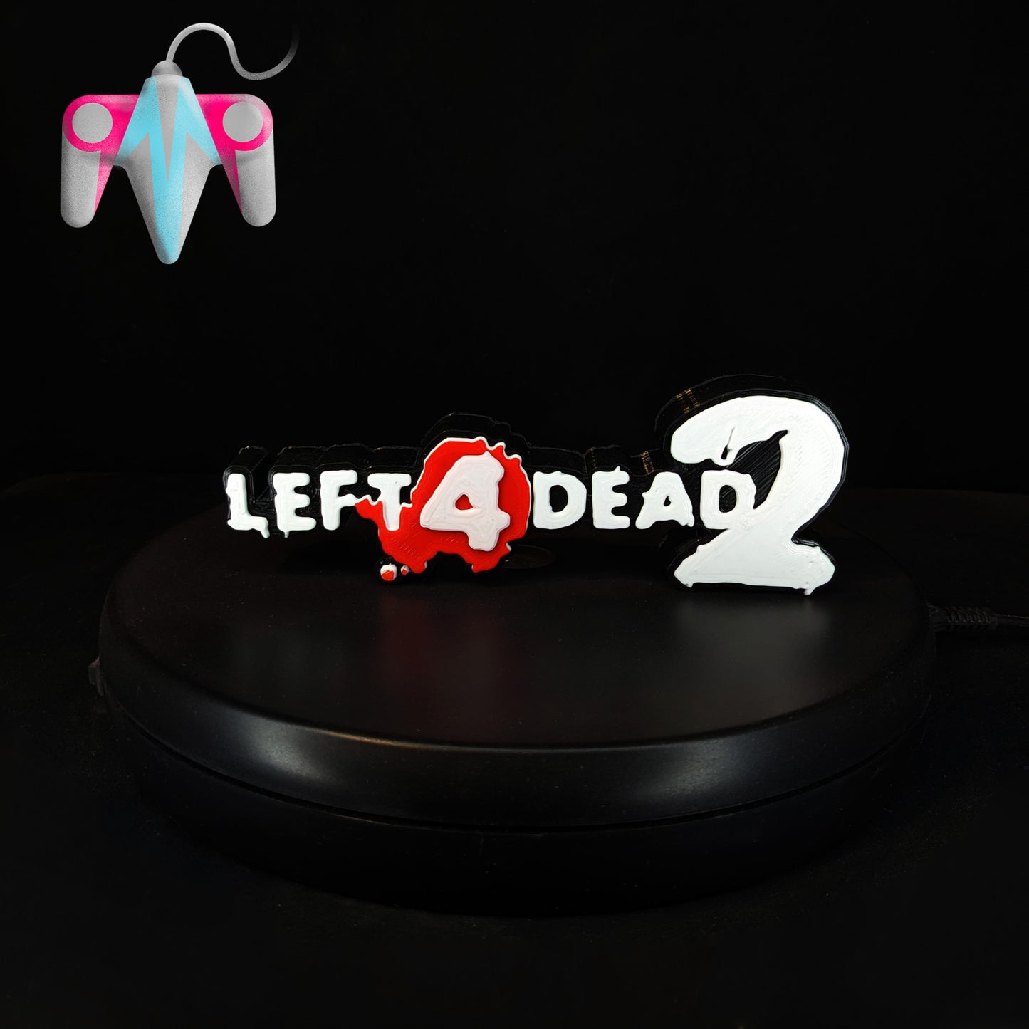 3D Printed L4D2 Plaque Wall/Shelf Decor (FREE SHIPPING)