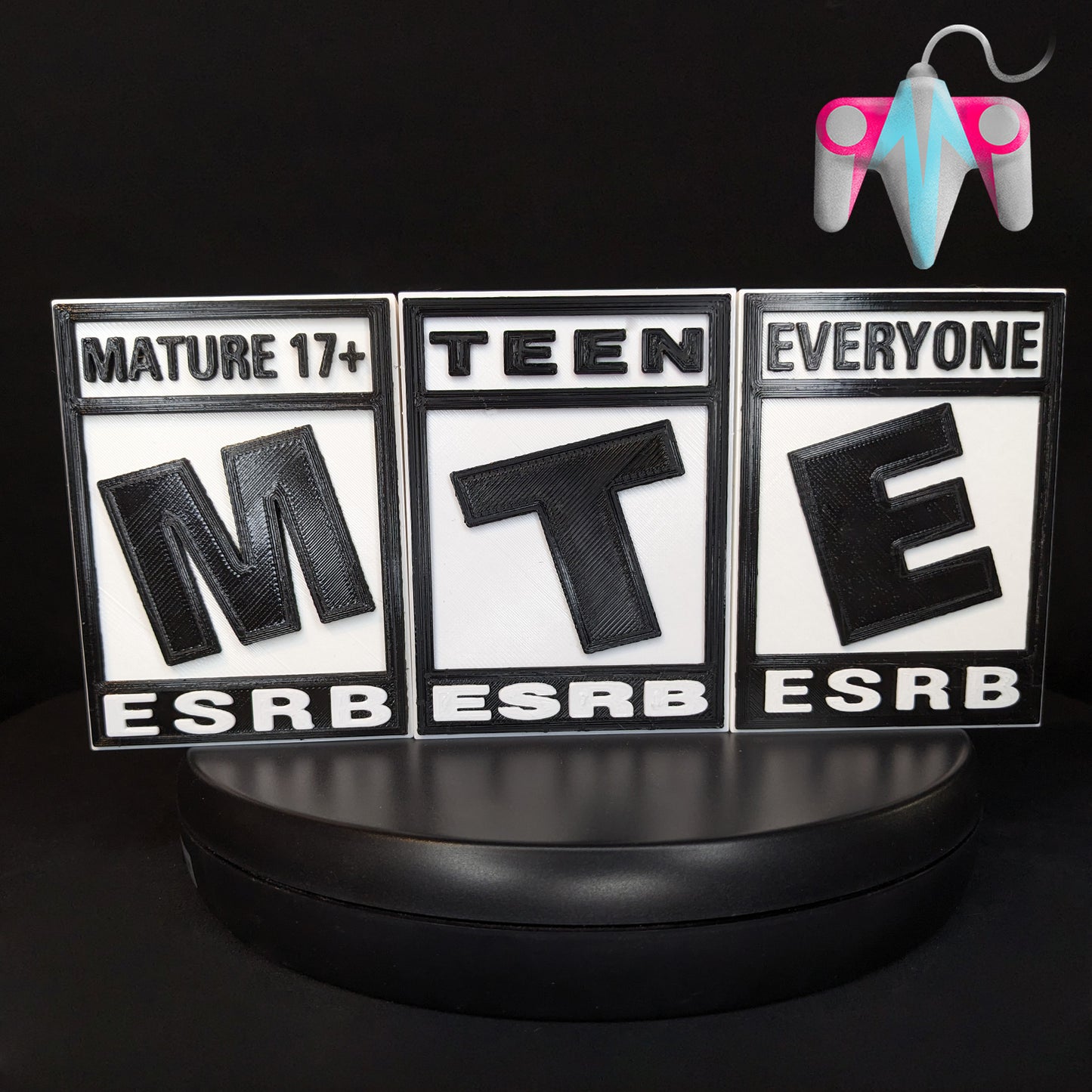 Game Rating Plaques (Free Shipping)