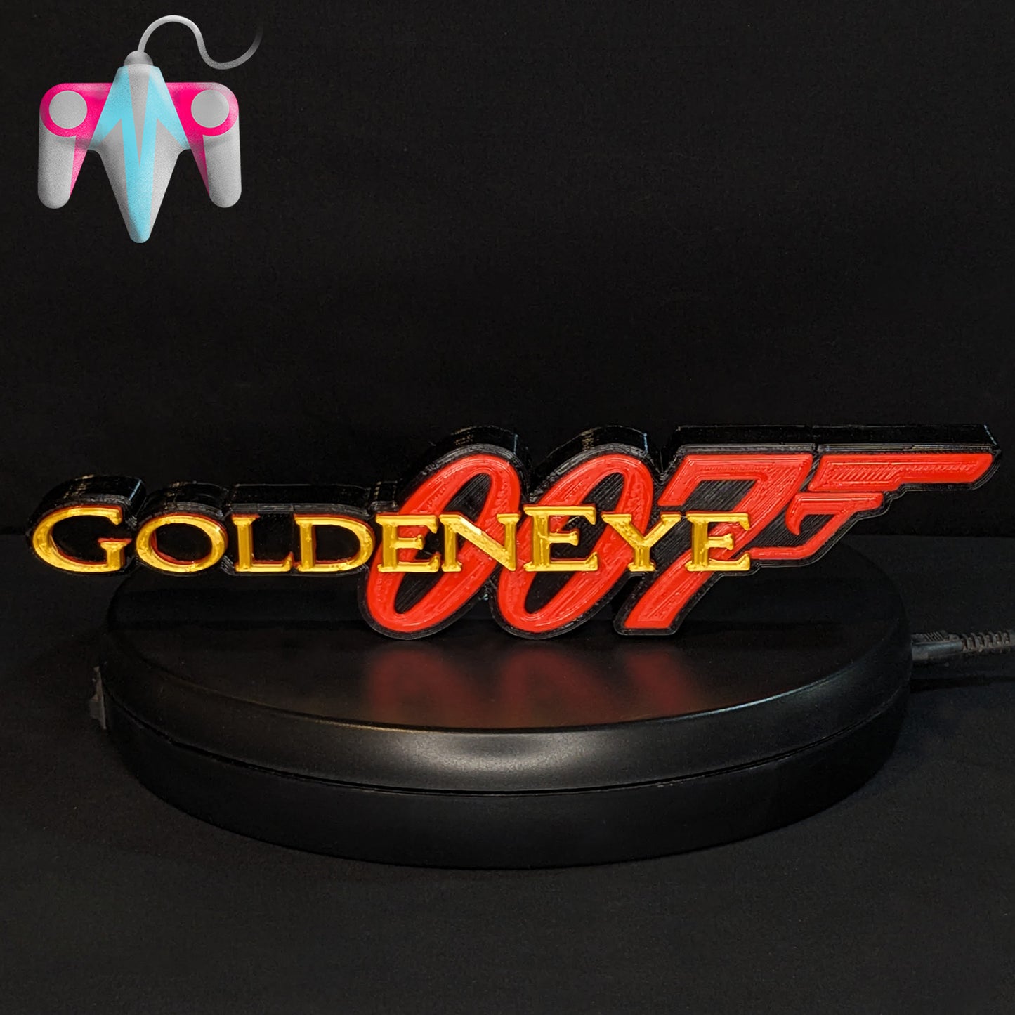 GoldenEye N64 Plaque (3D File)