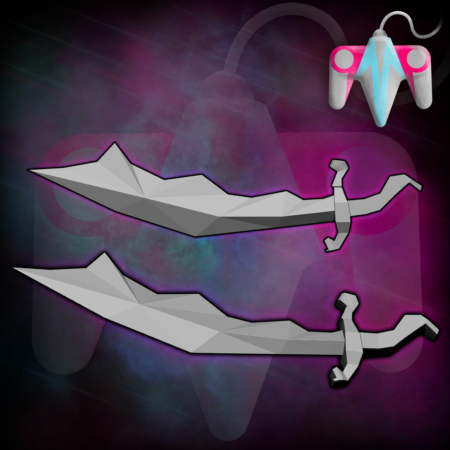 OSRS Dragon Scimitar (3D File)