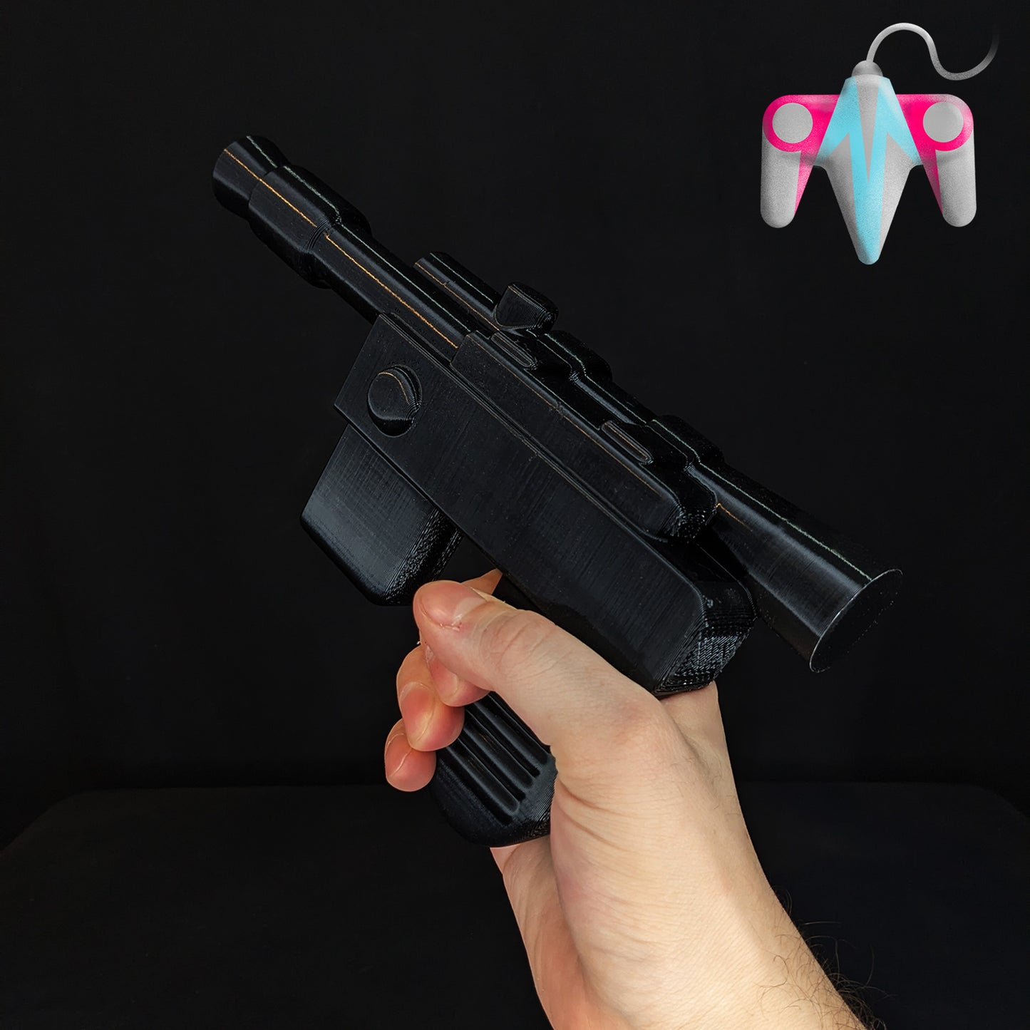 3D Printed Smuggler's Toy Blaster (Life Size)