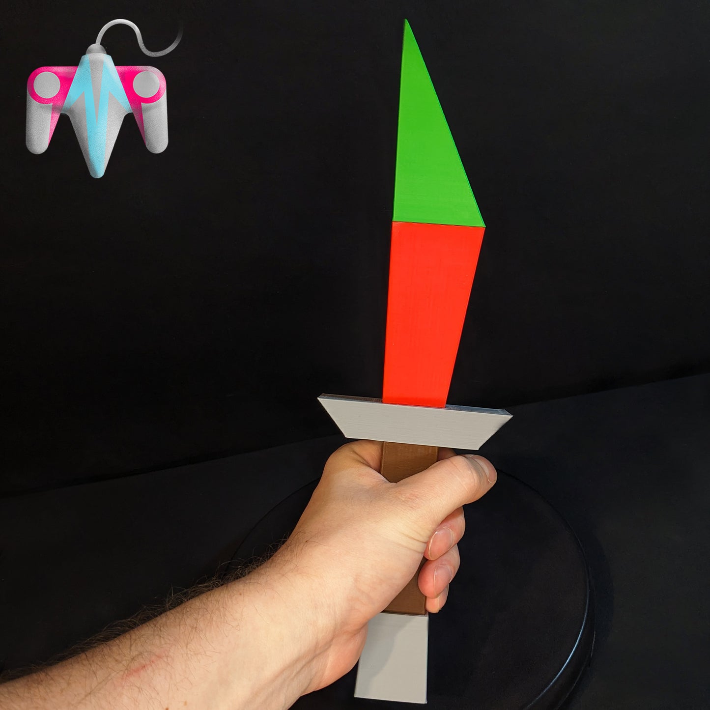 3D Printed OSRS Poison Dragon Dagger