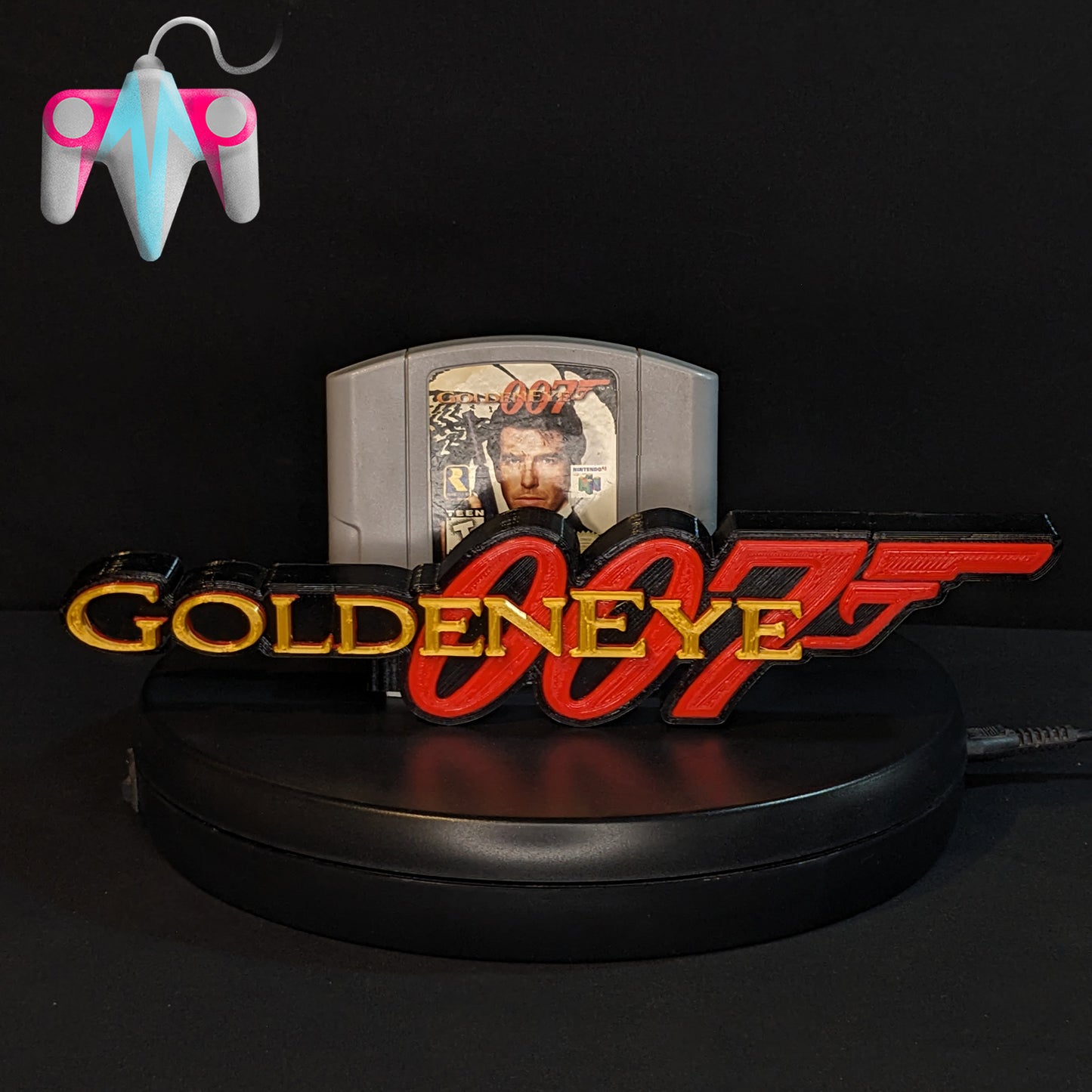 GoldenEye N64 Plaque (3D File)