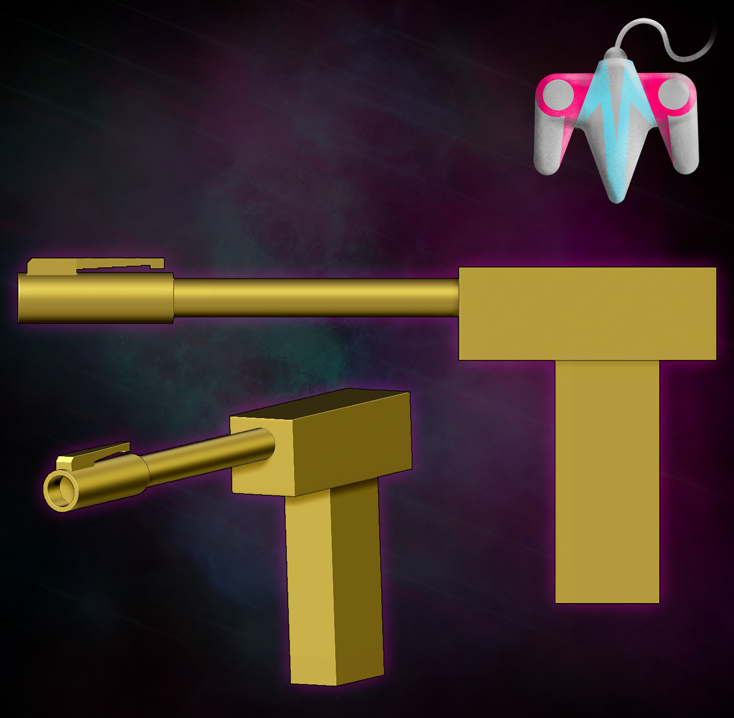 Golden Gun (3D File)