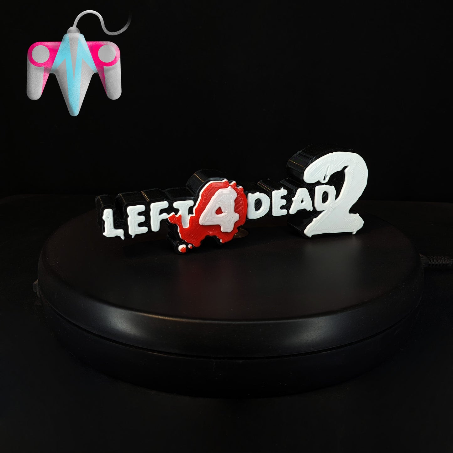 3D Printed L4D2 Plaque Wall/Shelf Decor (FREE SHIPPING)