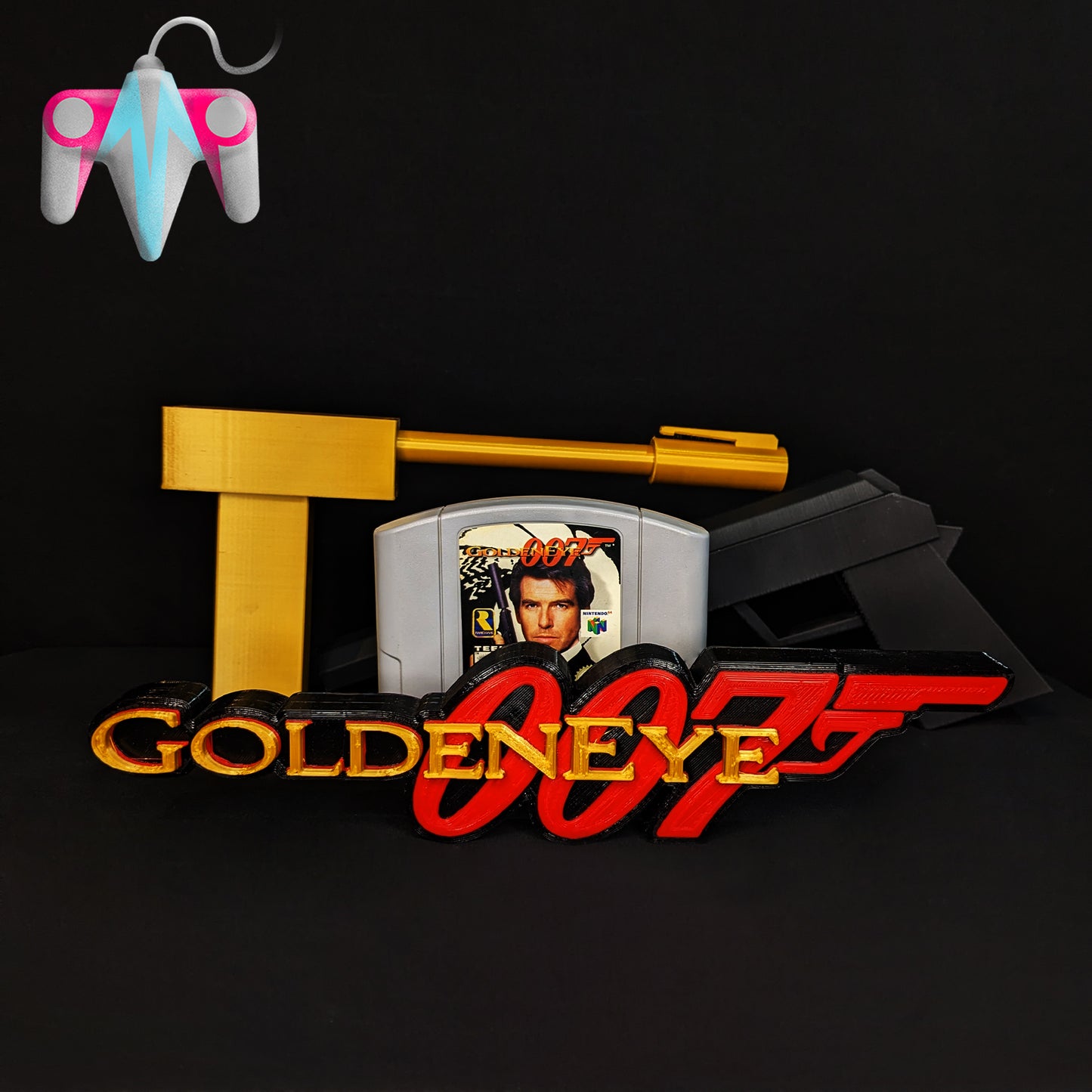 GoldenEye Plaque Wall/Shelf Decor