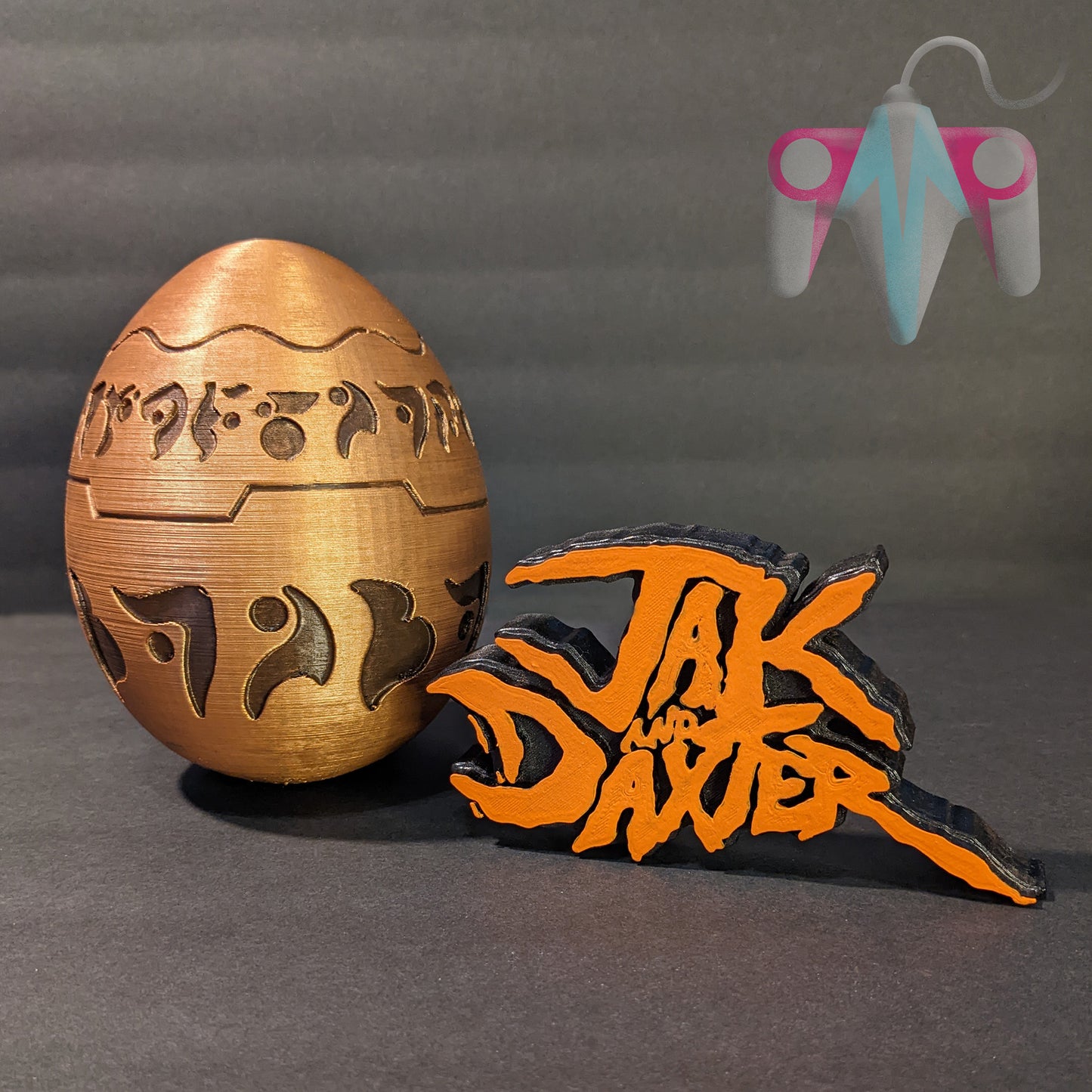 3D Printed Jak Wall/Shelf Decor (FREE SHIPPING)