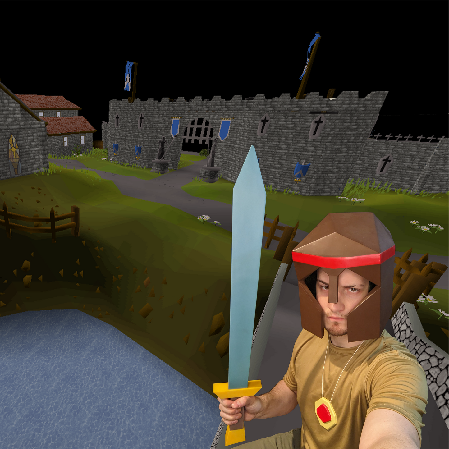 3D Printed Med Helmet OSRS
