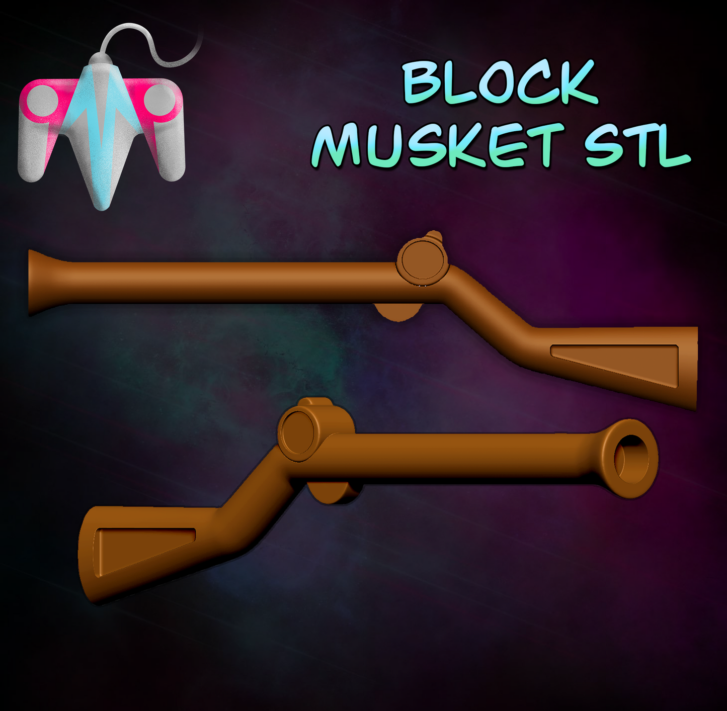 Block Musket (3D File)