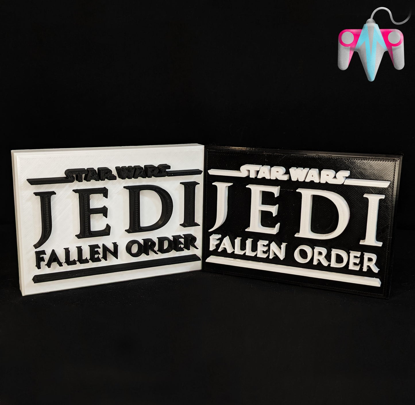 3D Printed SW Jedi Plaque Wall/Shelf Decor (FREE SHIPPING)