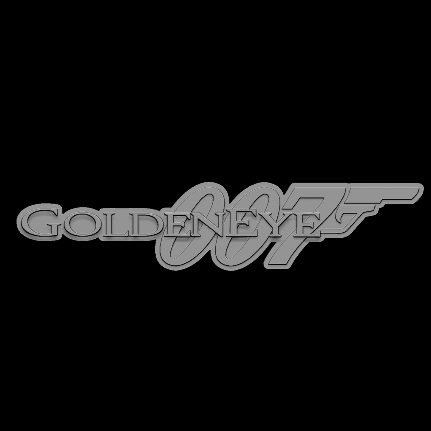 GoldenEye N64 Plaque (3D File)
