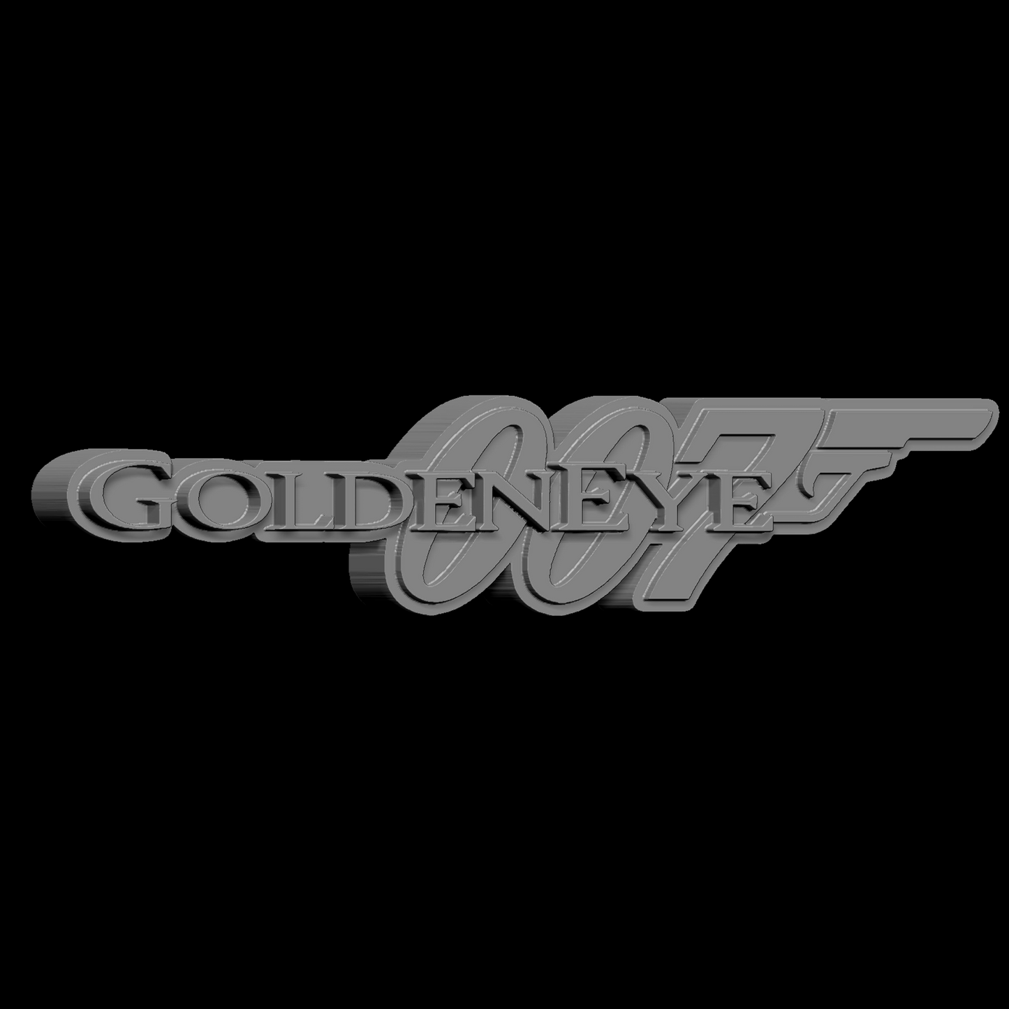 GoldenEye N64 Plaque (3D File)