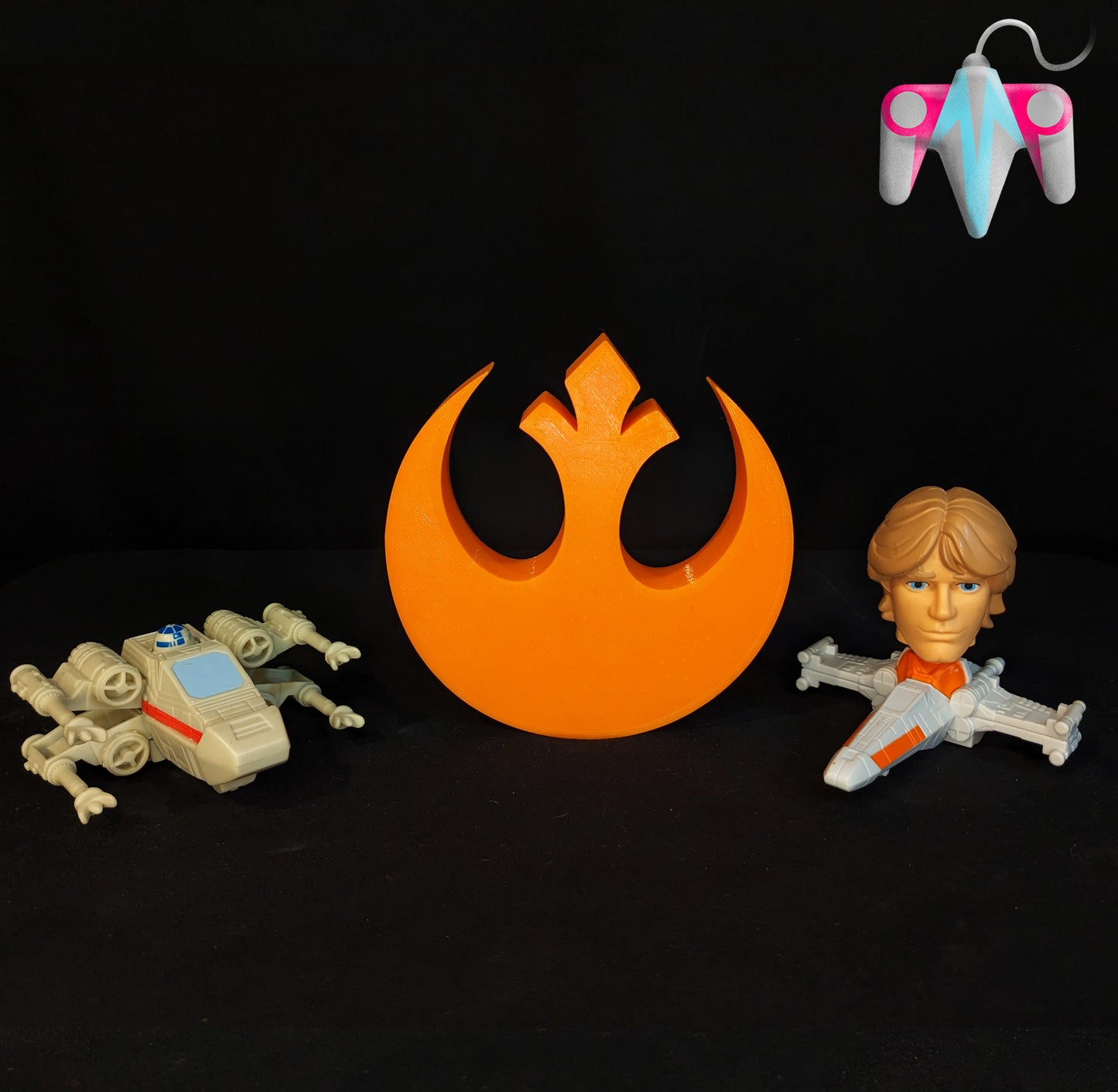 3D Printed SW Rebel Plaque Wall/Shelf Decor (FREE SHIPPING)