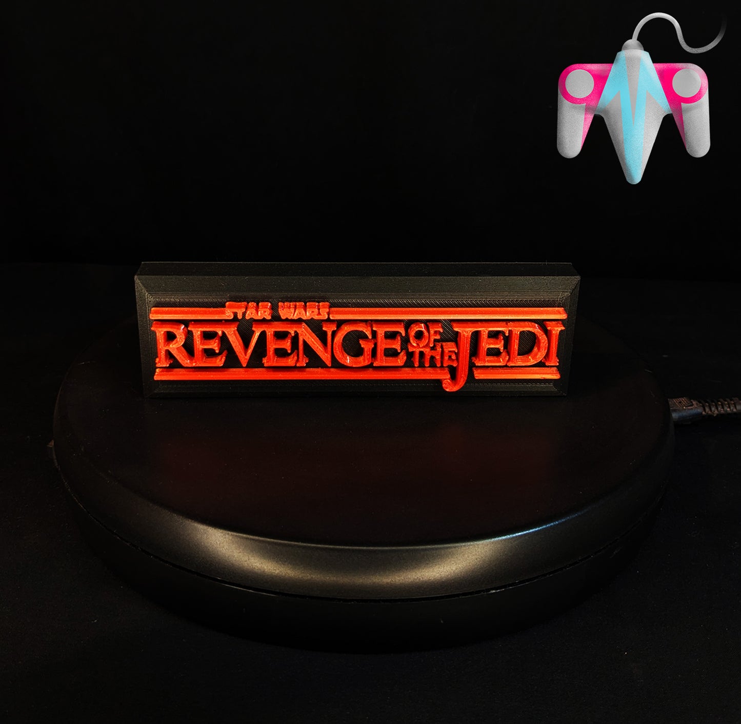 3D Printed SW ROTJ Plaque Wall/Shelf Decor (FREE SHIPPING)