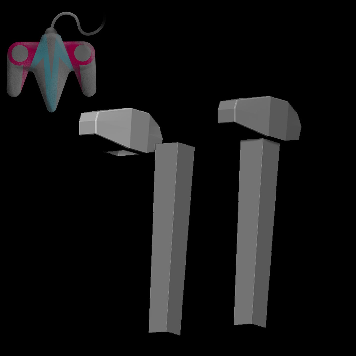 OSRS Smithing Bar and Hammer (3D File)