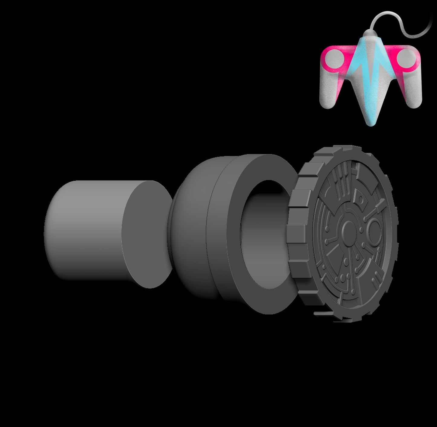 Mando Gav Charge (3D File)