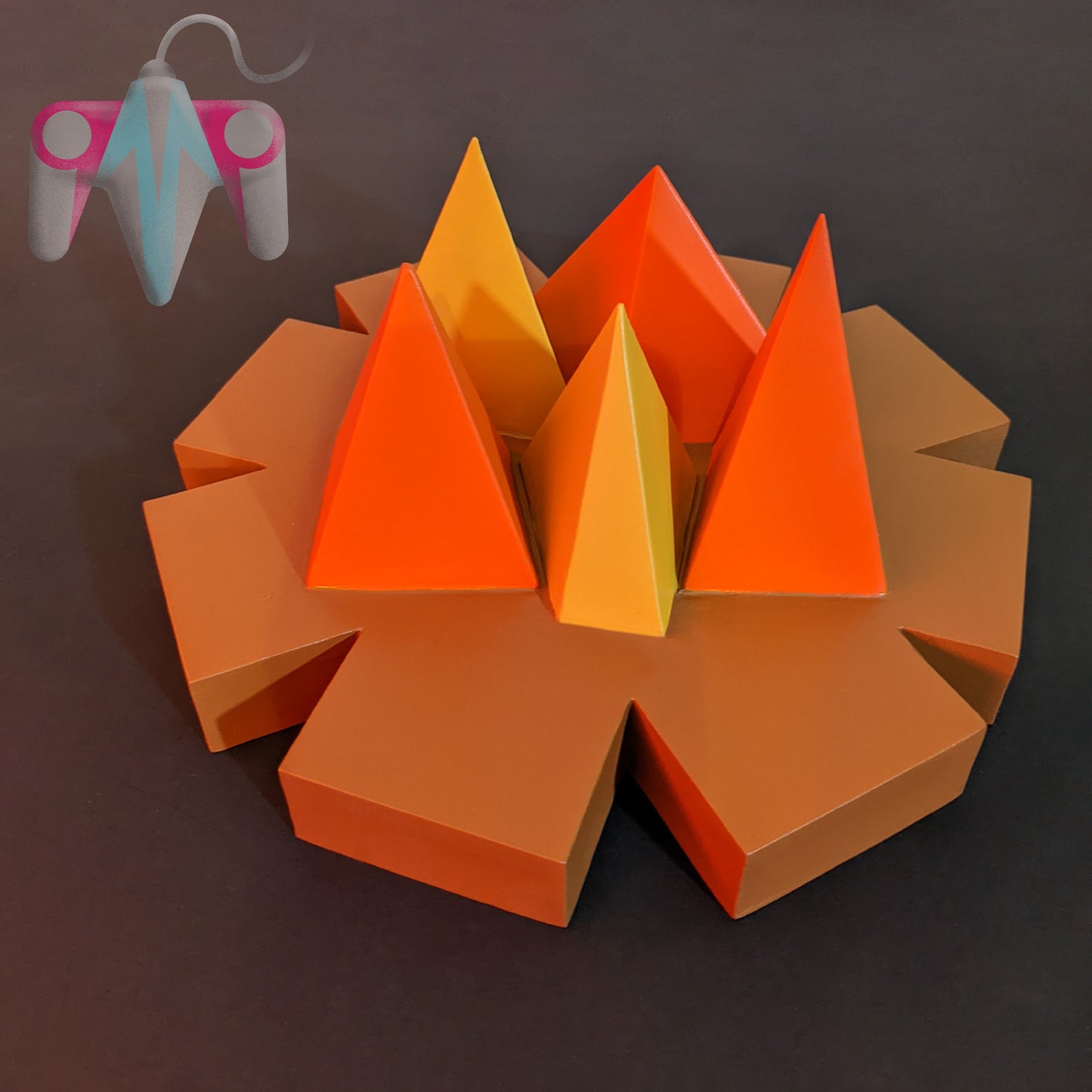 3D Printed OSRS Fire