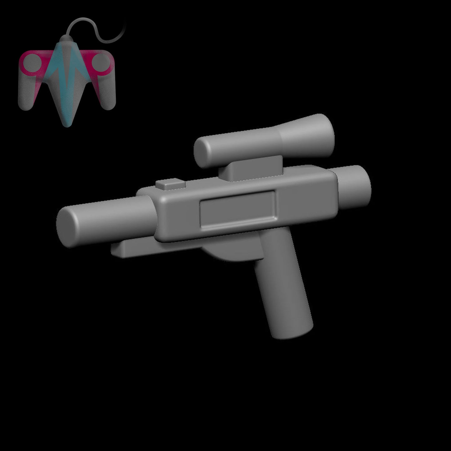 Short Blaster (3D File)