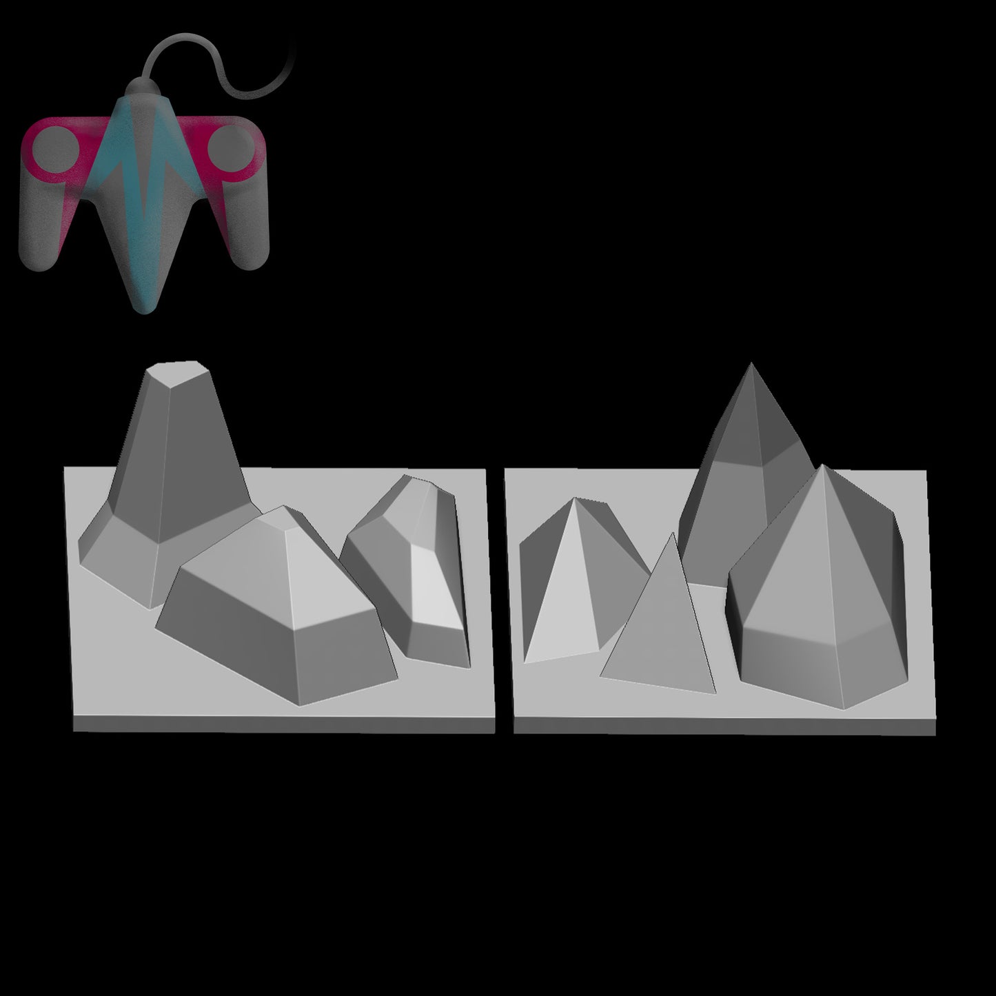 OSRS Mining Rocks (3D File)