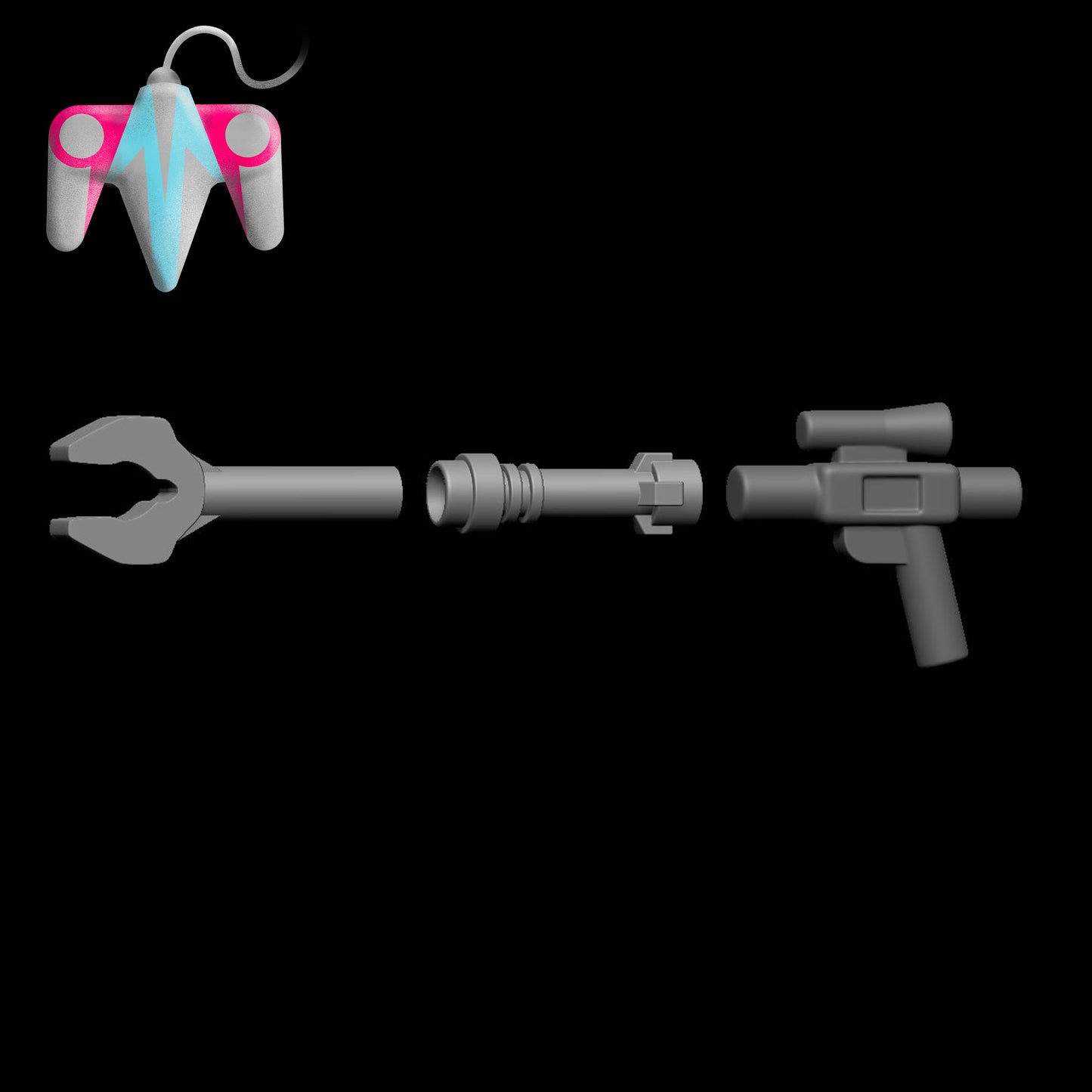 Bounty Hunter Blaster Rifle (3D File)