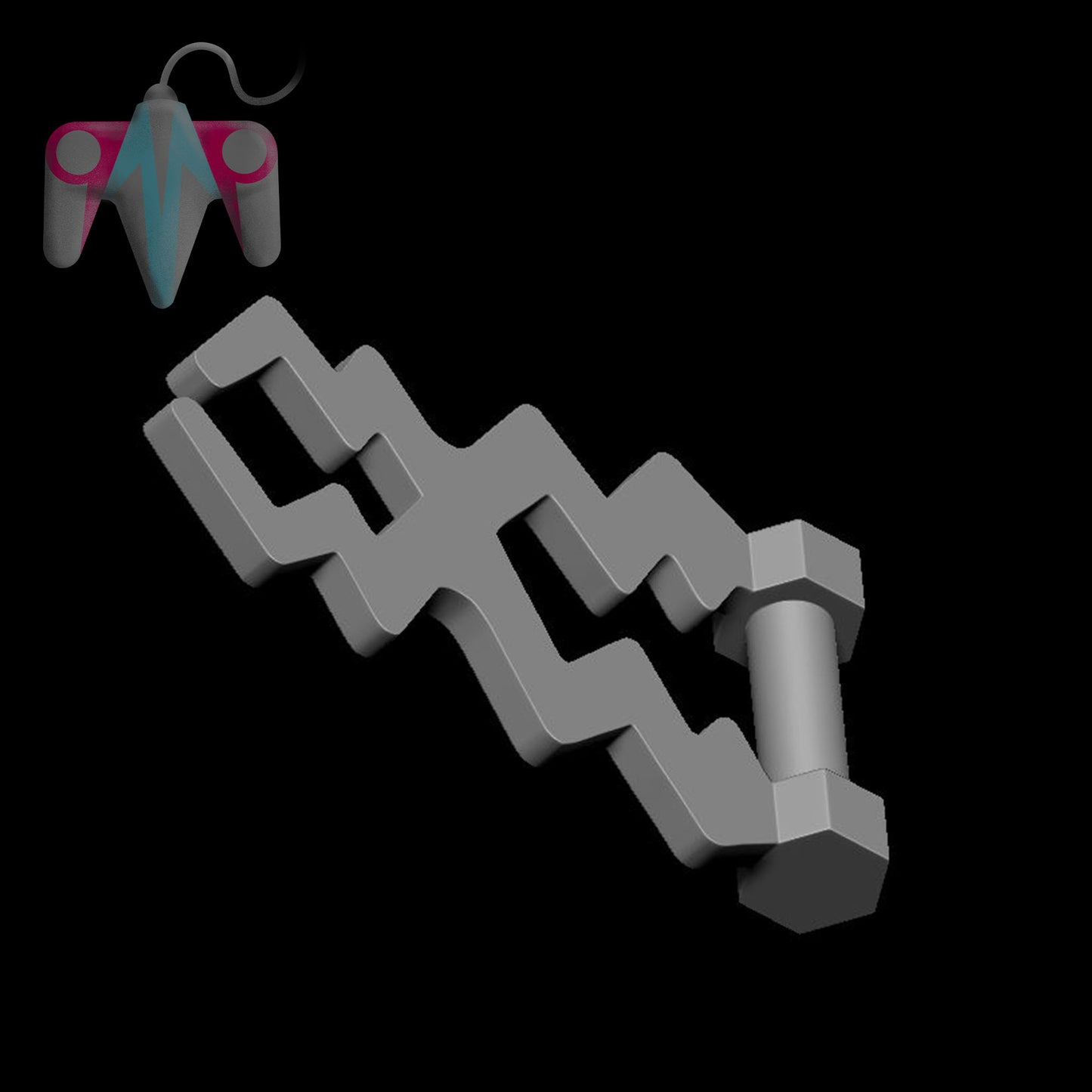 Block Lightning (3D File)