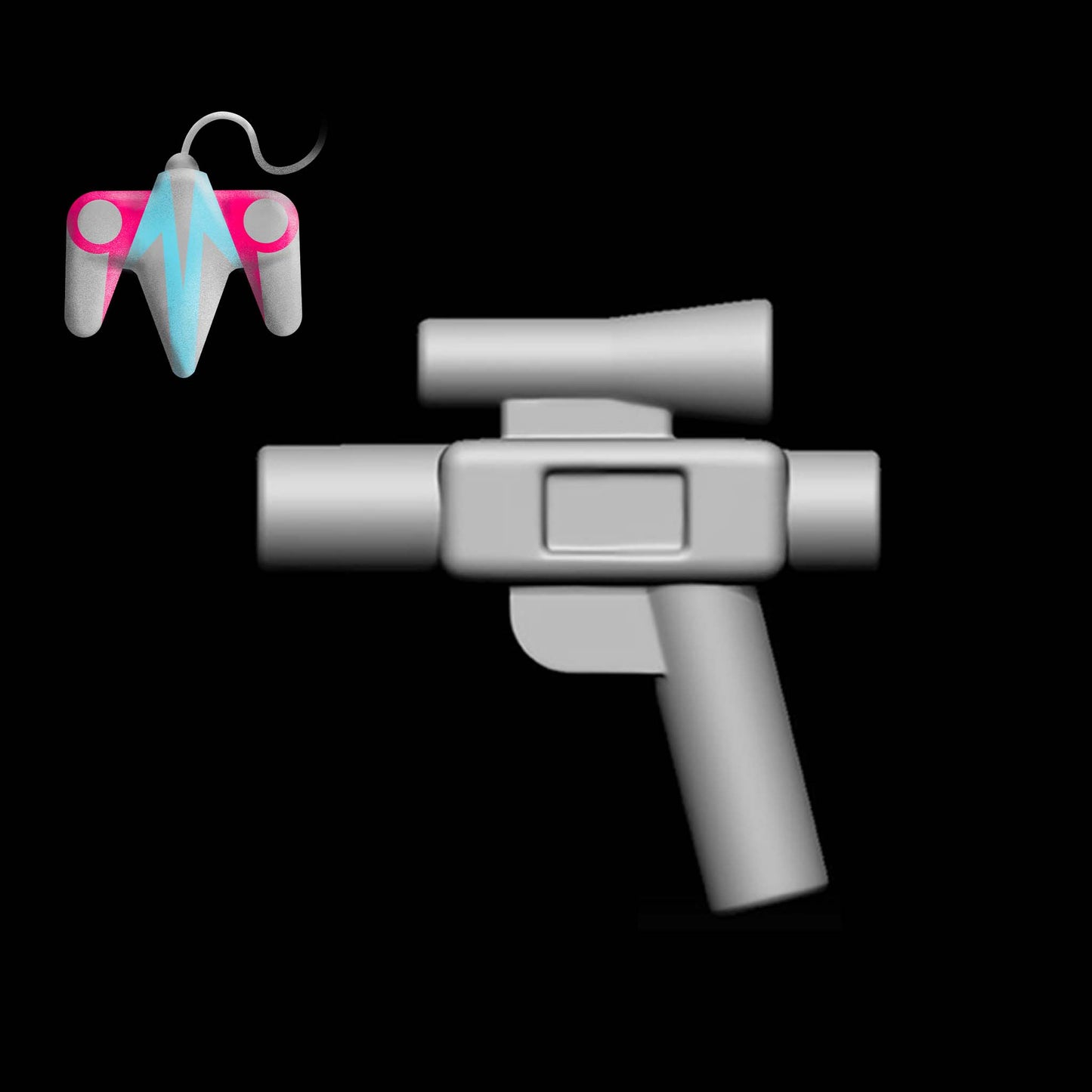 Blaster Pistol (3D File)