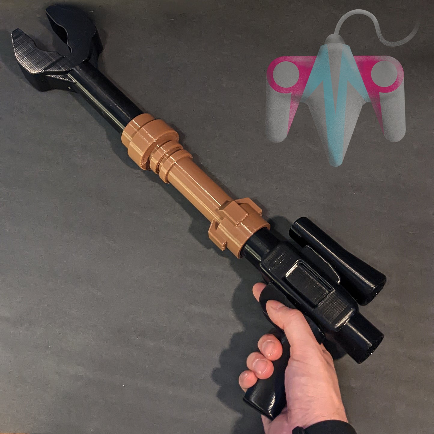 3D Printed Block Mando Prop