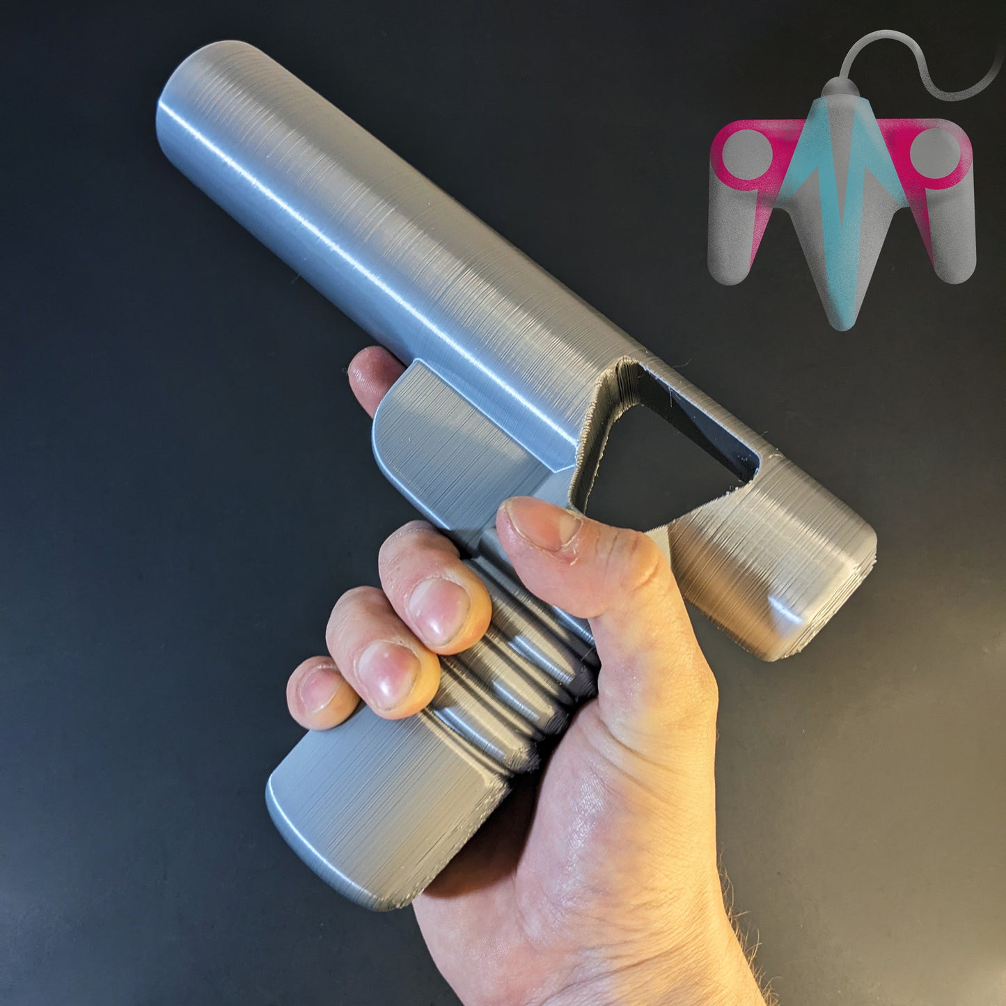 3D Printed Bounty Hunter Blaster Pistol