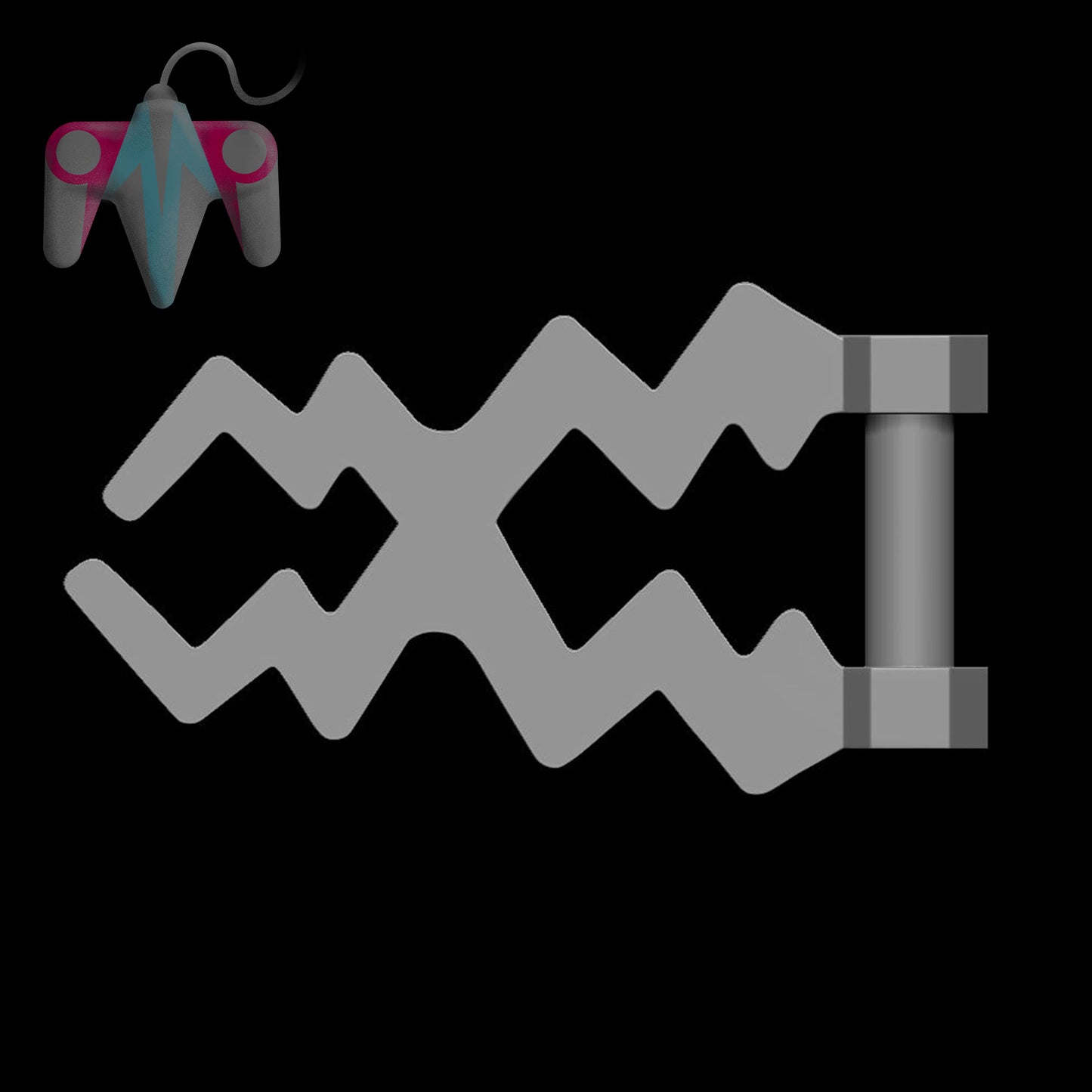 Block Lightning (3D File)