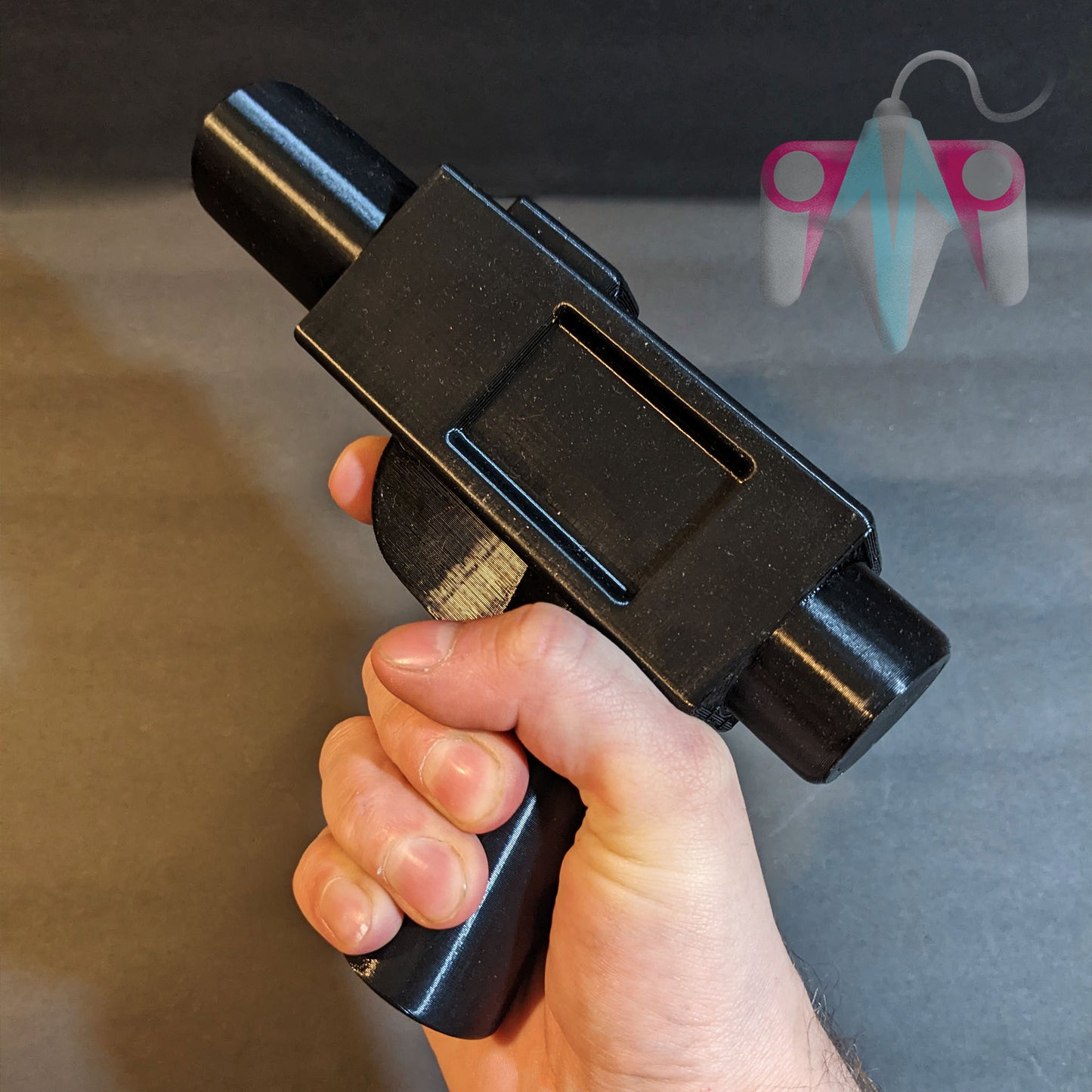 3D Printed Life Size Commando Pistol