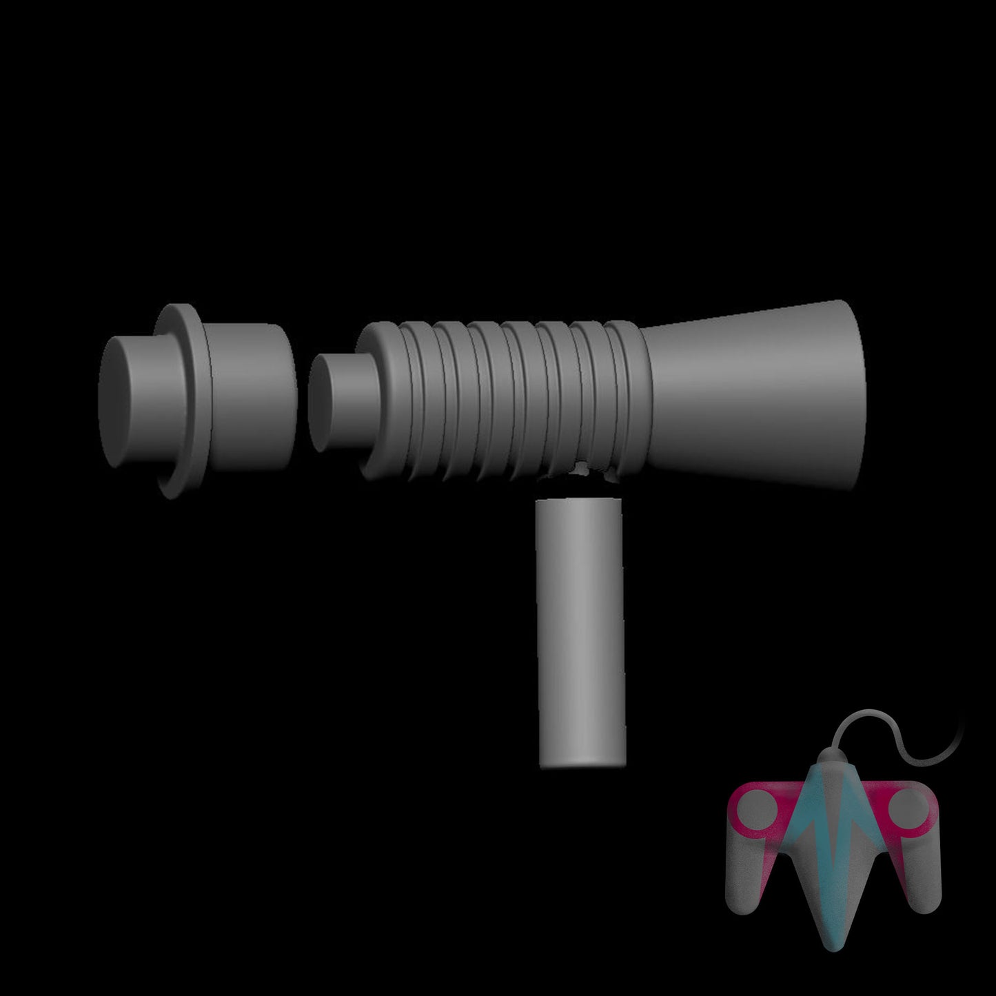 Megaphone Blaster (3D File)