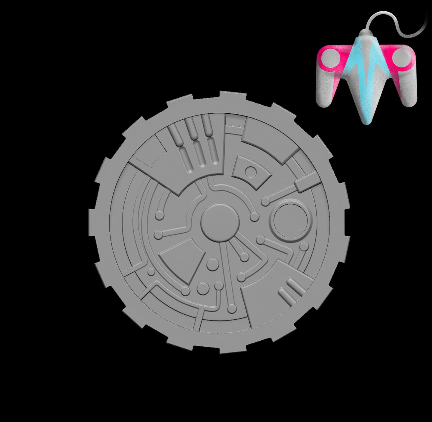 Mando Gav Charge (3D File)