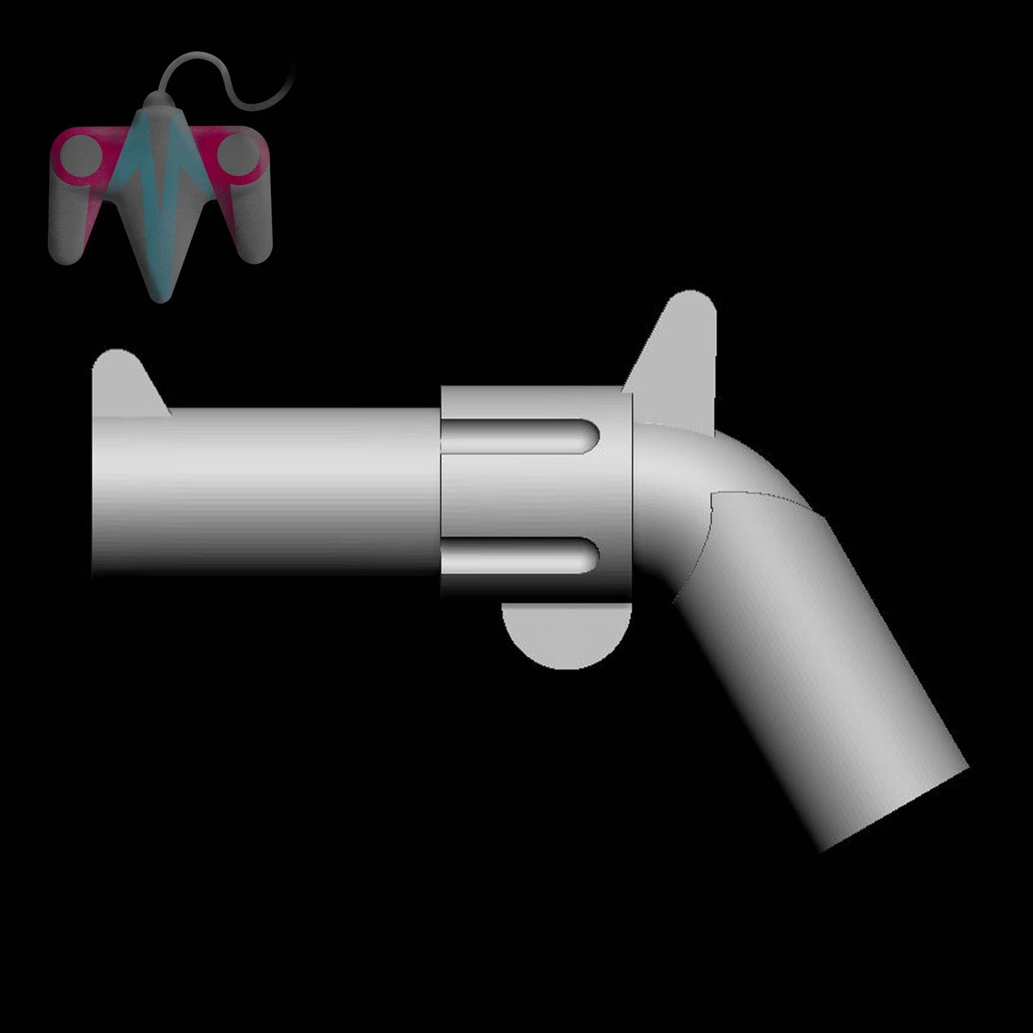 Smuggler Revolver (3D File)