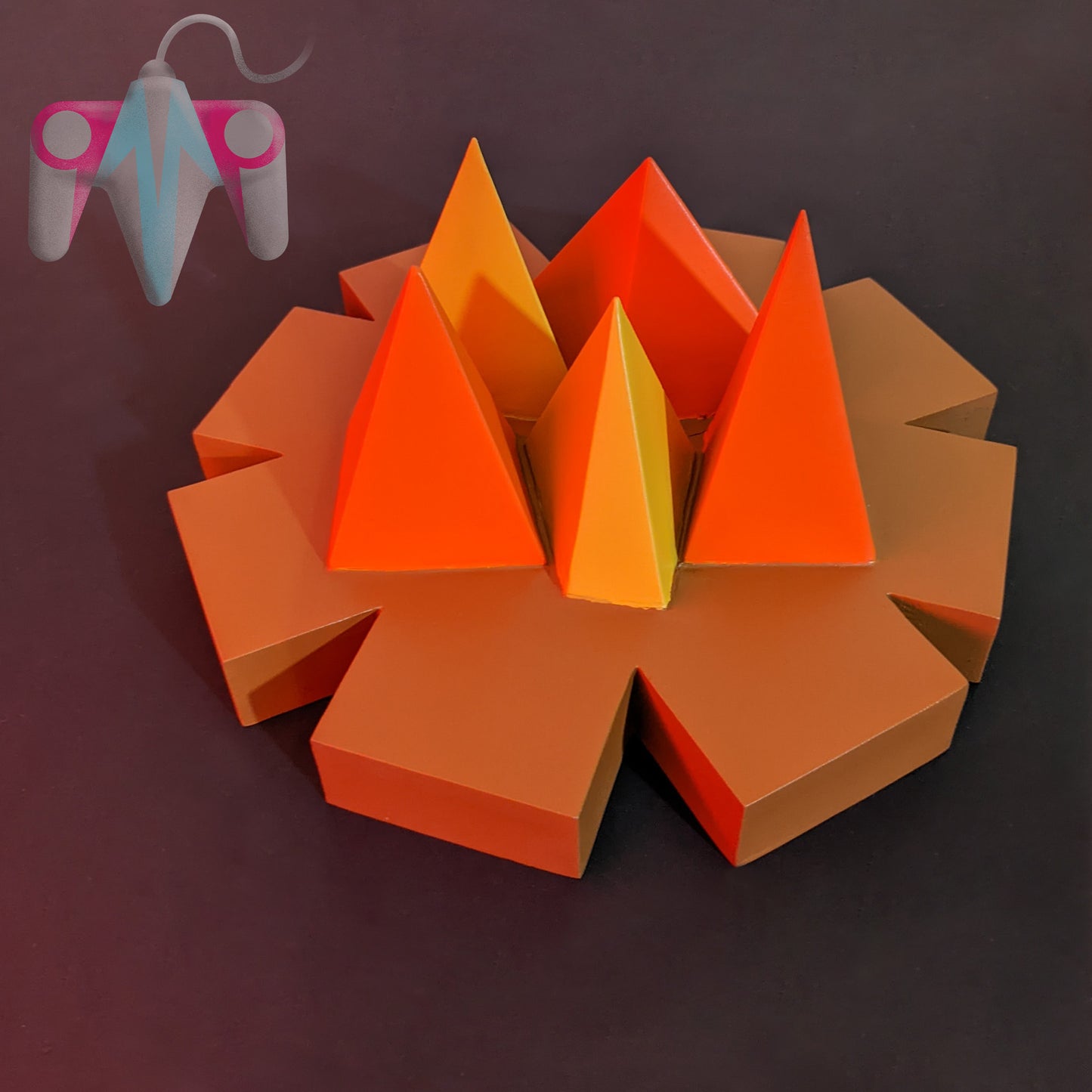 3D Printed OSRS Fire