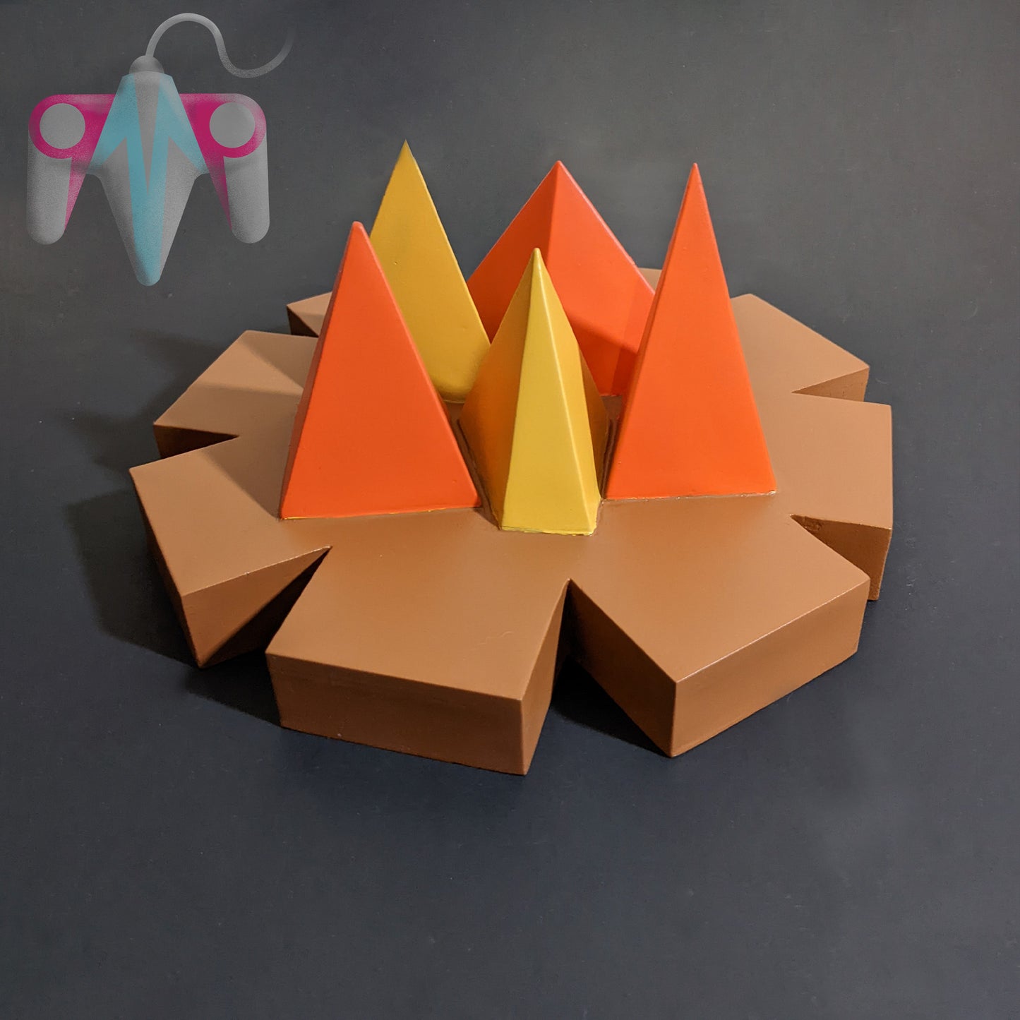 3D Printed OSRS Fire