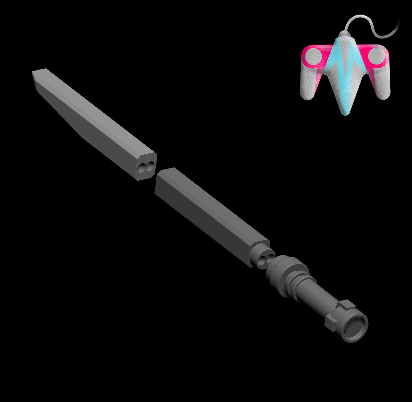 Dark Saber (3D File)