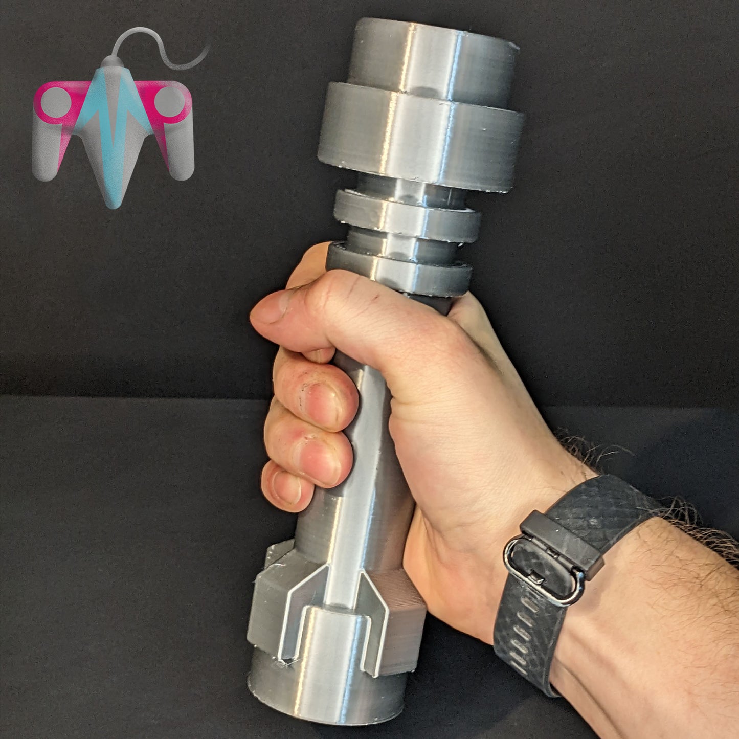 3D Printed Life Size Saber Hilt