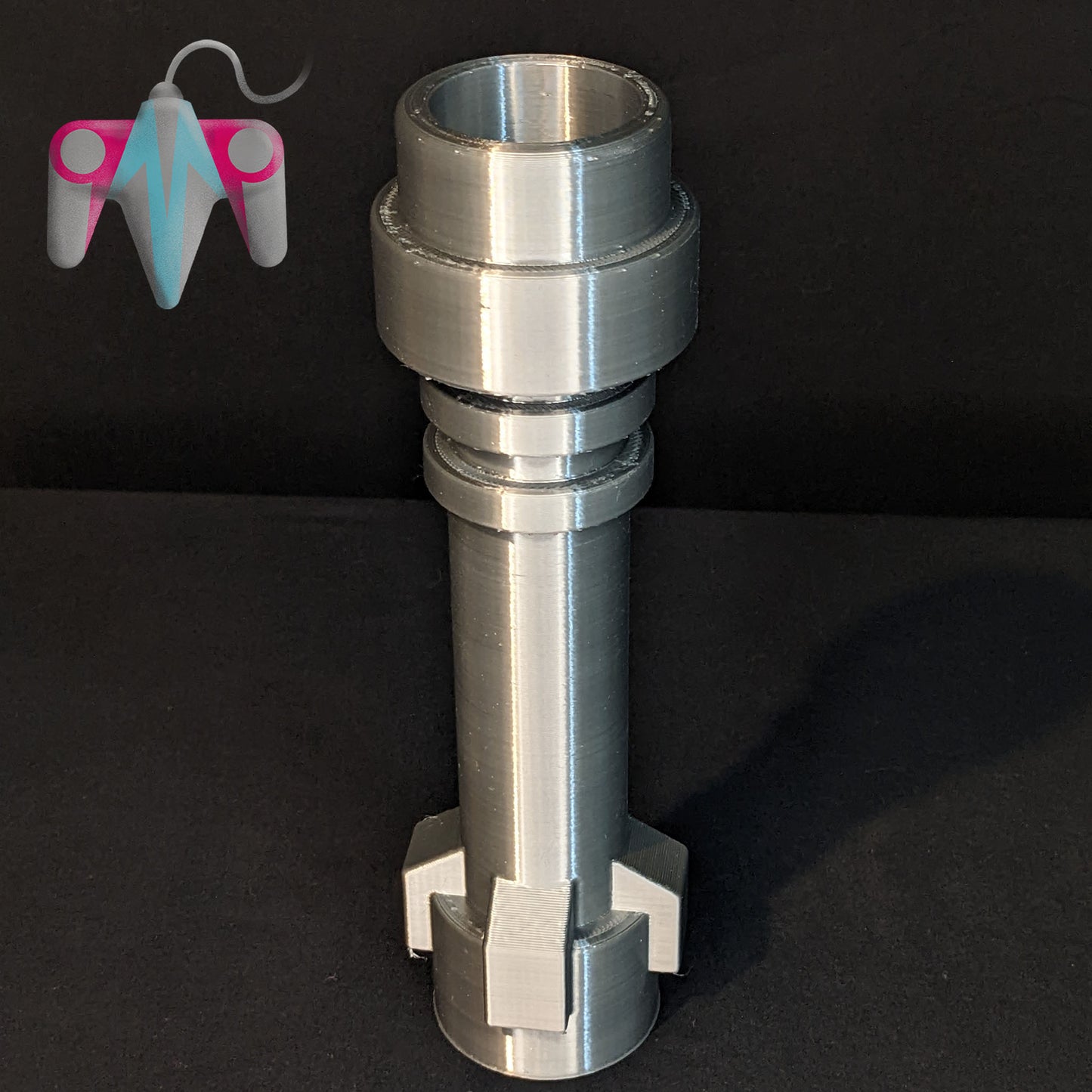3D Printed Life Size Saber Hilt