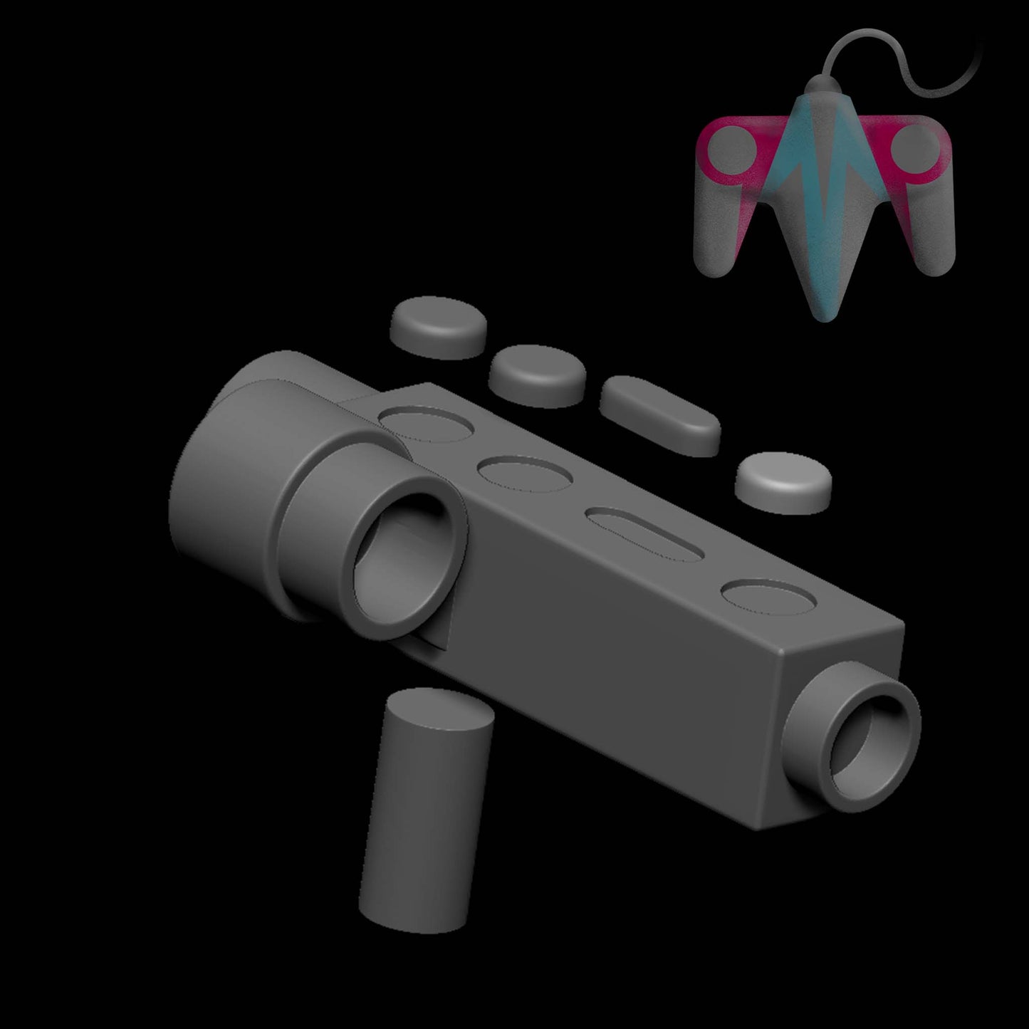 Bounty Hunter HEAVY BLASTER (3D File)