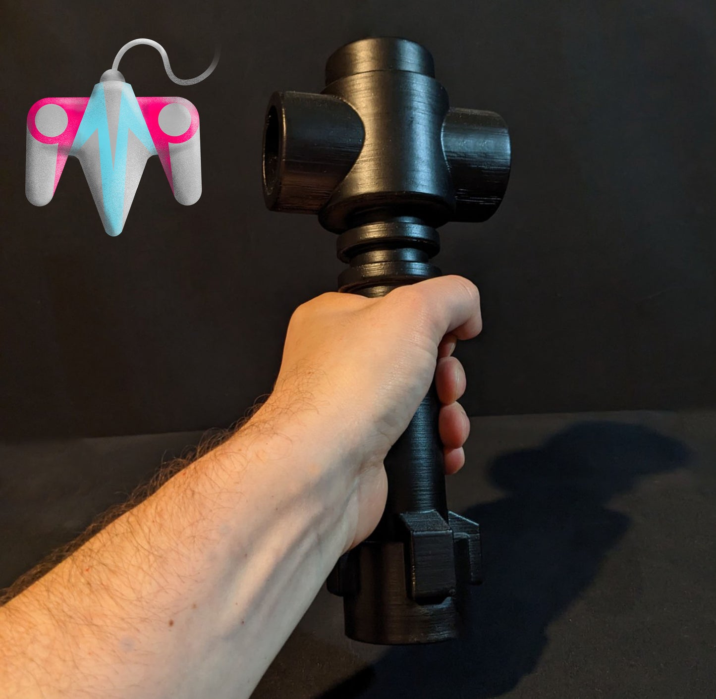 3D Printed Life Size Saber Hilt