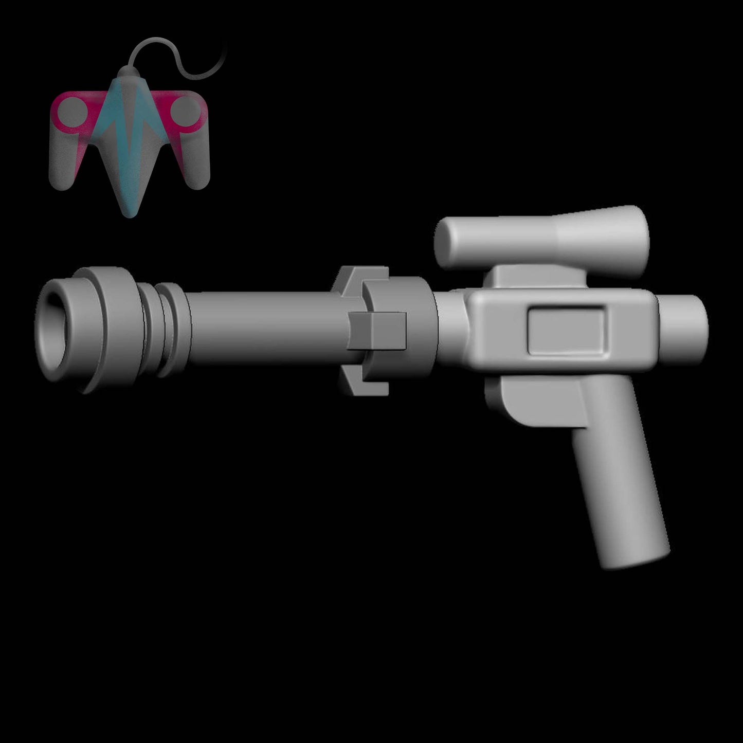 Bounty Hunter Blaster (3D File)