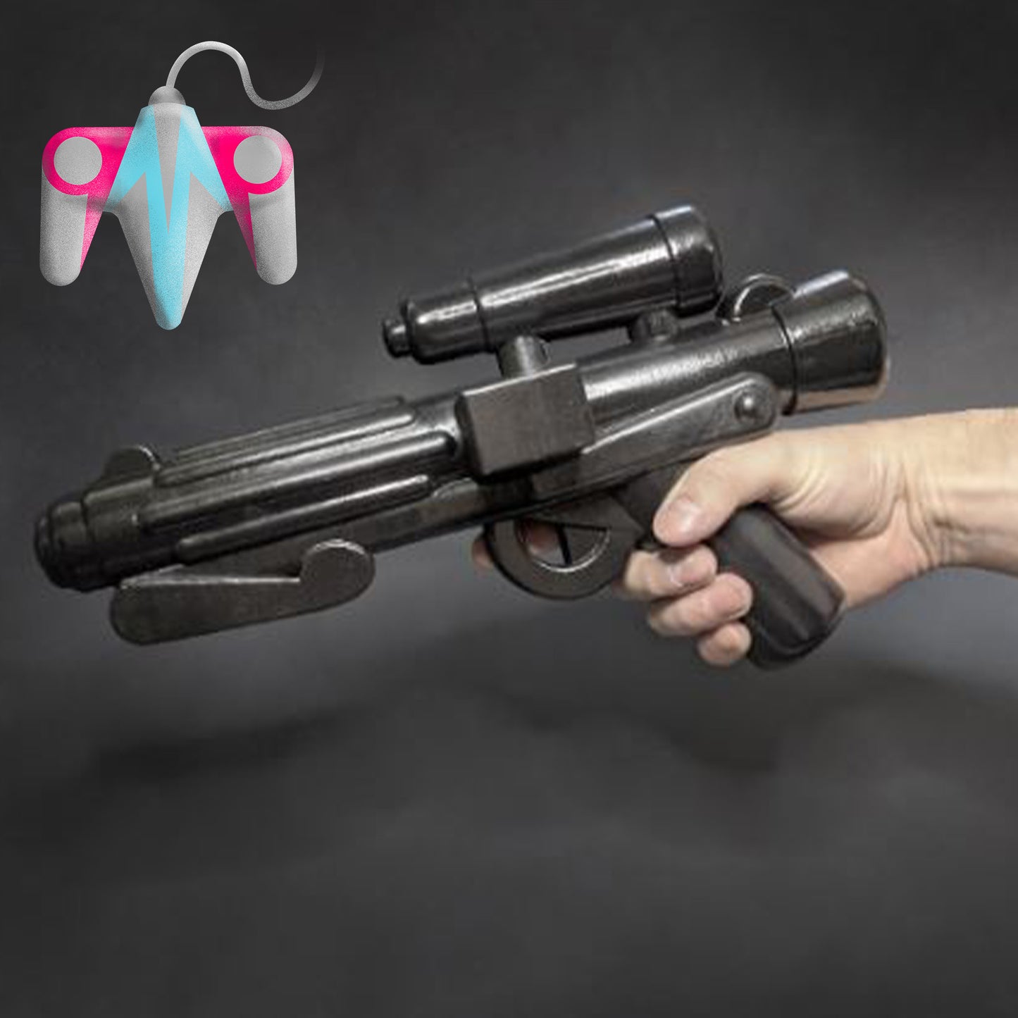 3D Printed Trooper Blaster