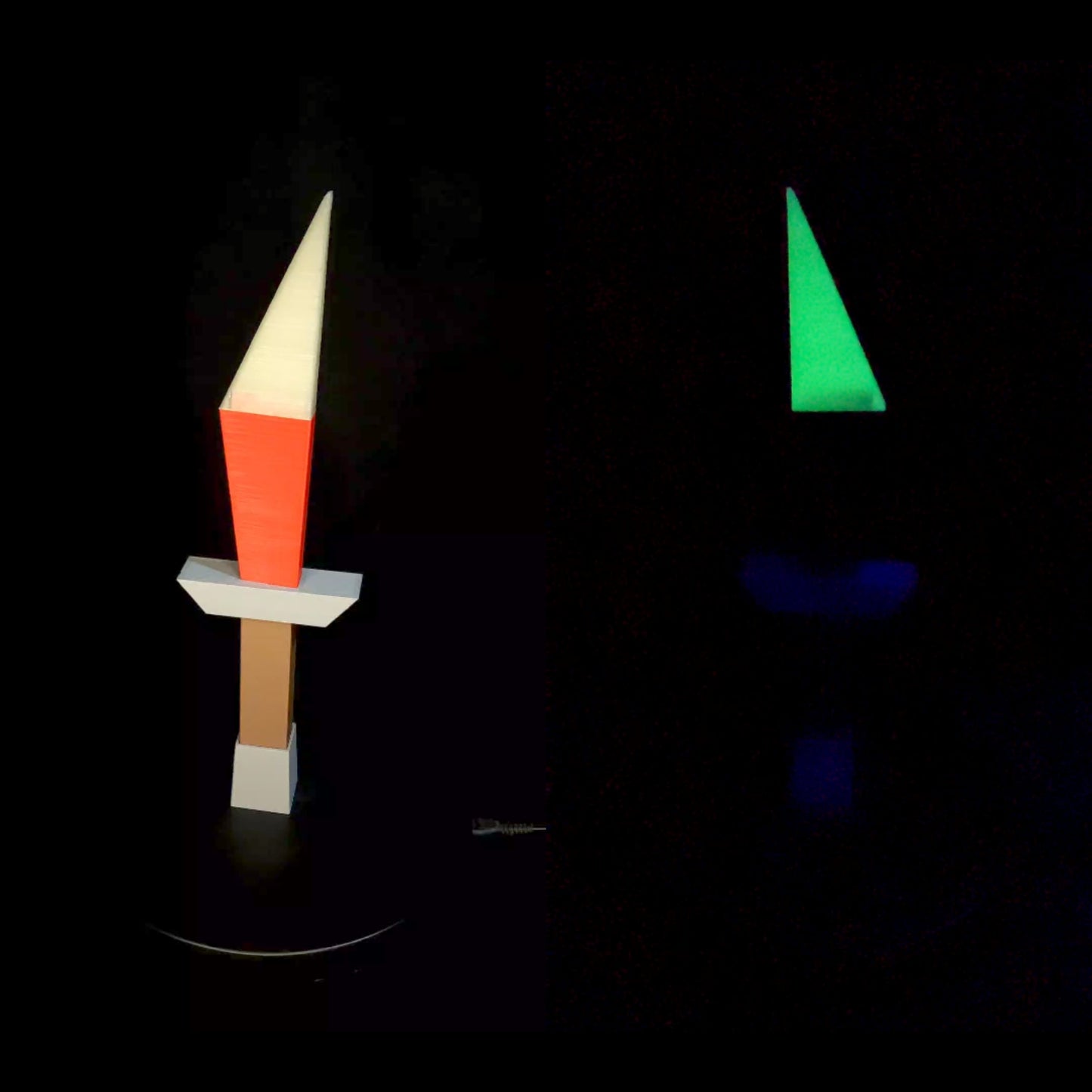 3D Printed OSRS Poison Dragon Dagger