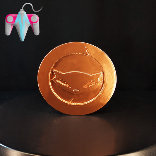 3D Printed Sly Coin Wall/Shelf Decor (FREE SHIPPING)