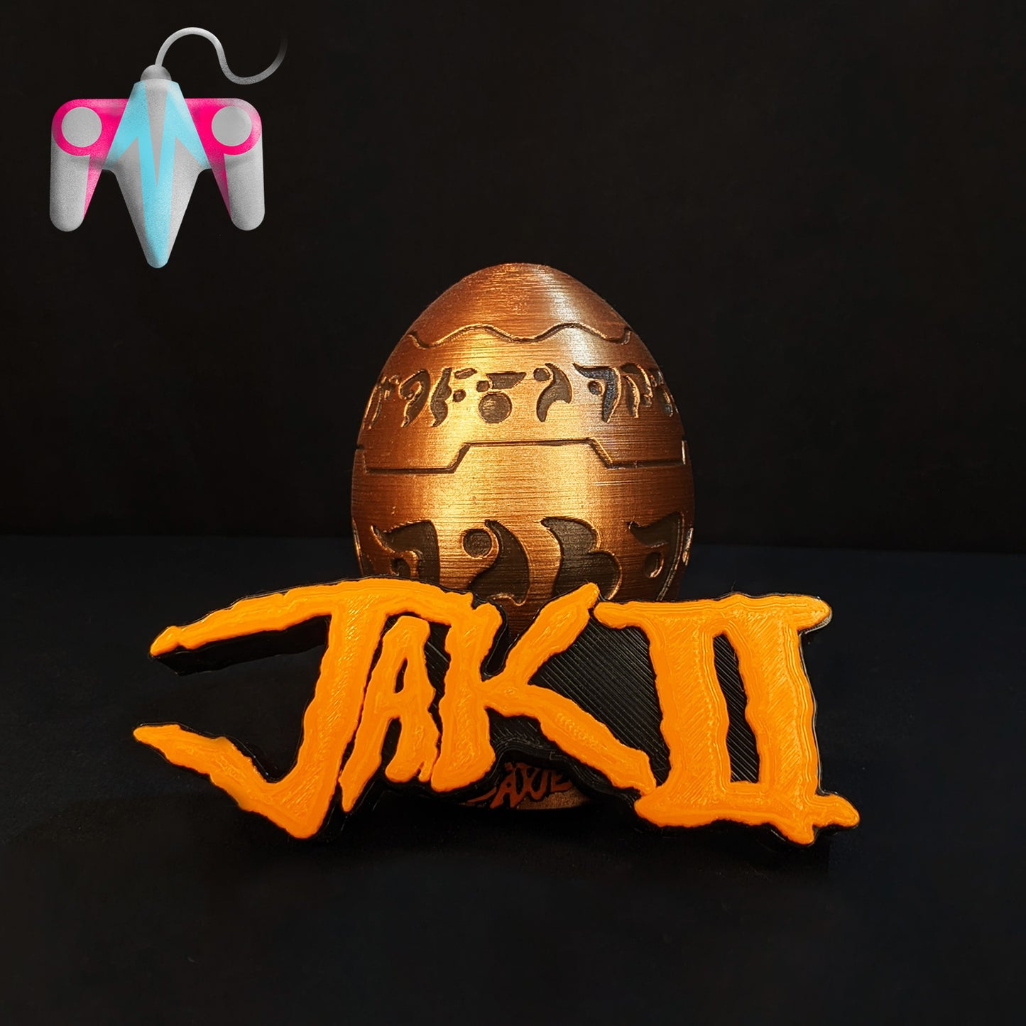 3D Printed Jak II Wall/Shelf Decor (FREE SHIPPING)