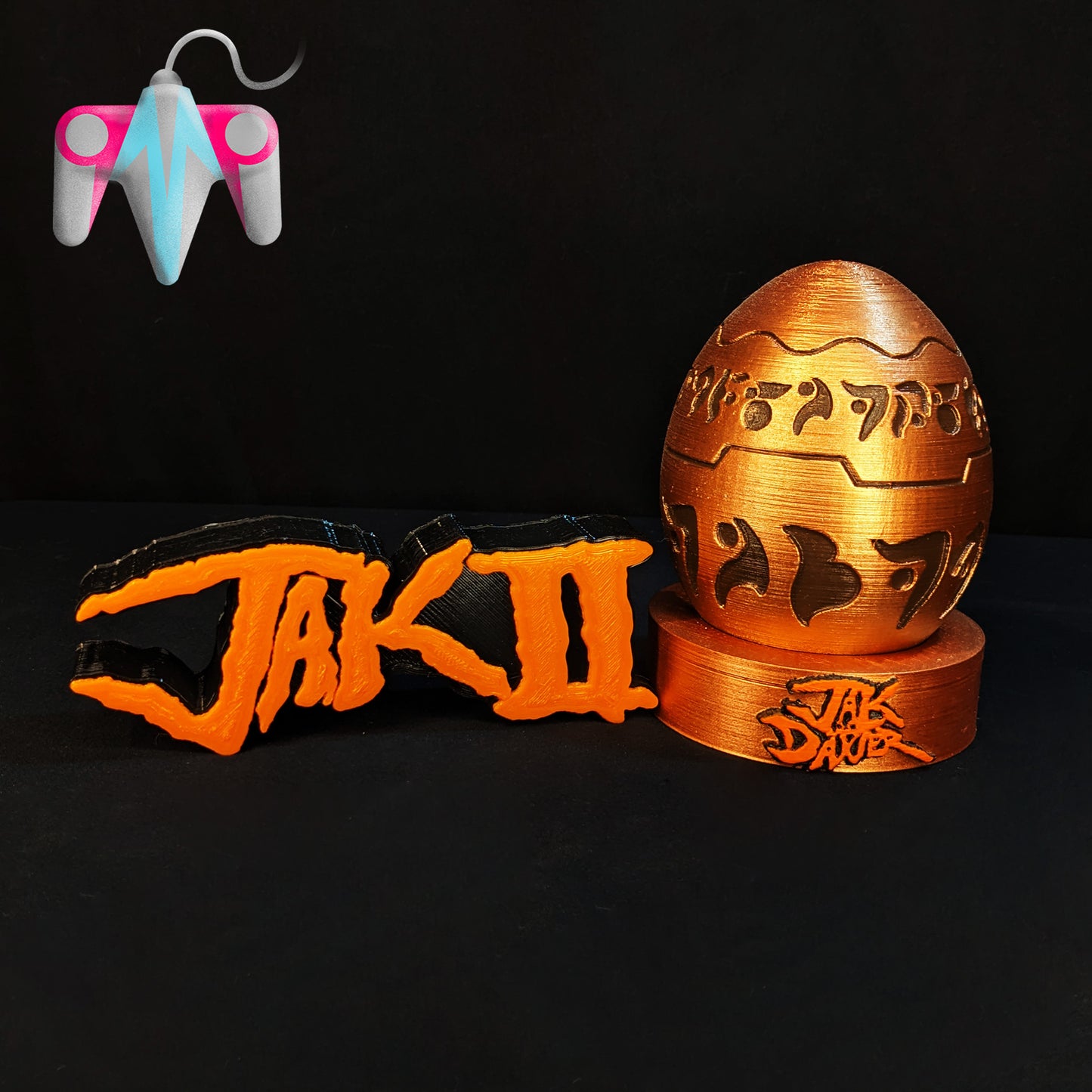3D Printed Jak II Wall/Shelf Decor (FREE SHIPPING)