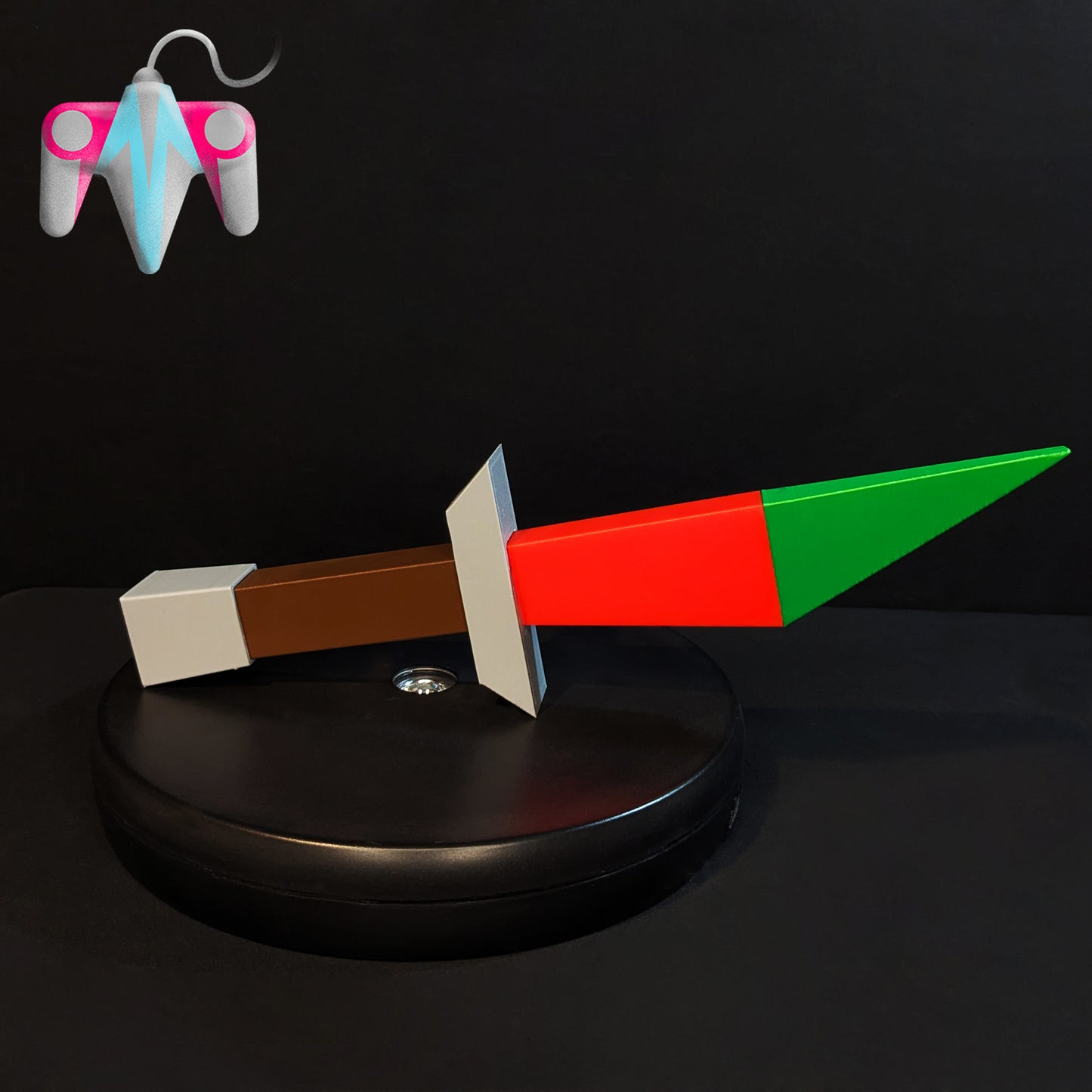 3D Printed OSRS Poison Dragon Dagger