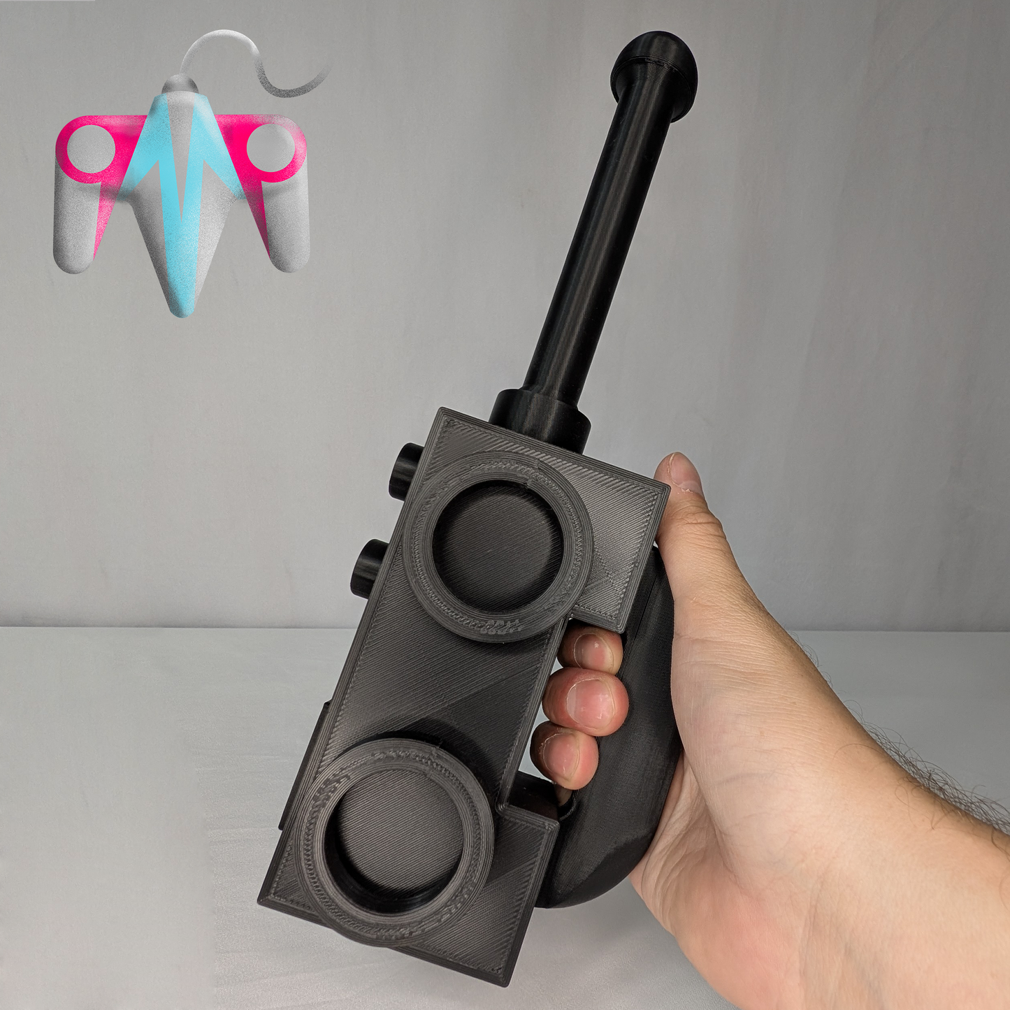 3D Printed Block Walkie Talkie