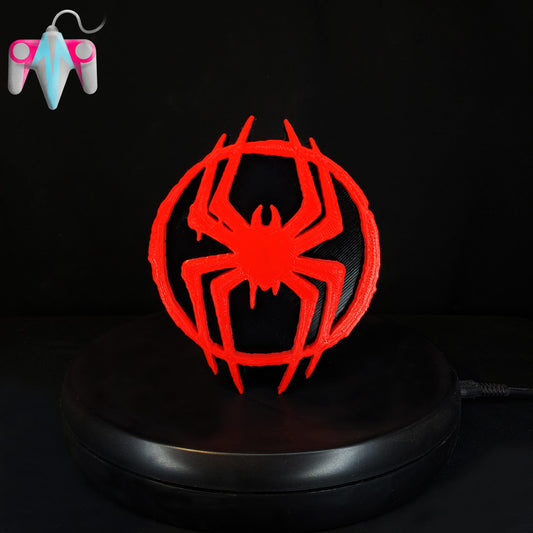 3D Printed Spider Symbol V2 Wall/Shelf Decor (FREE SHIPPING)