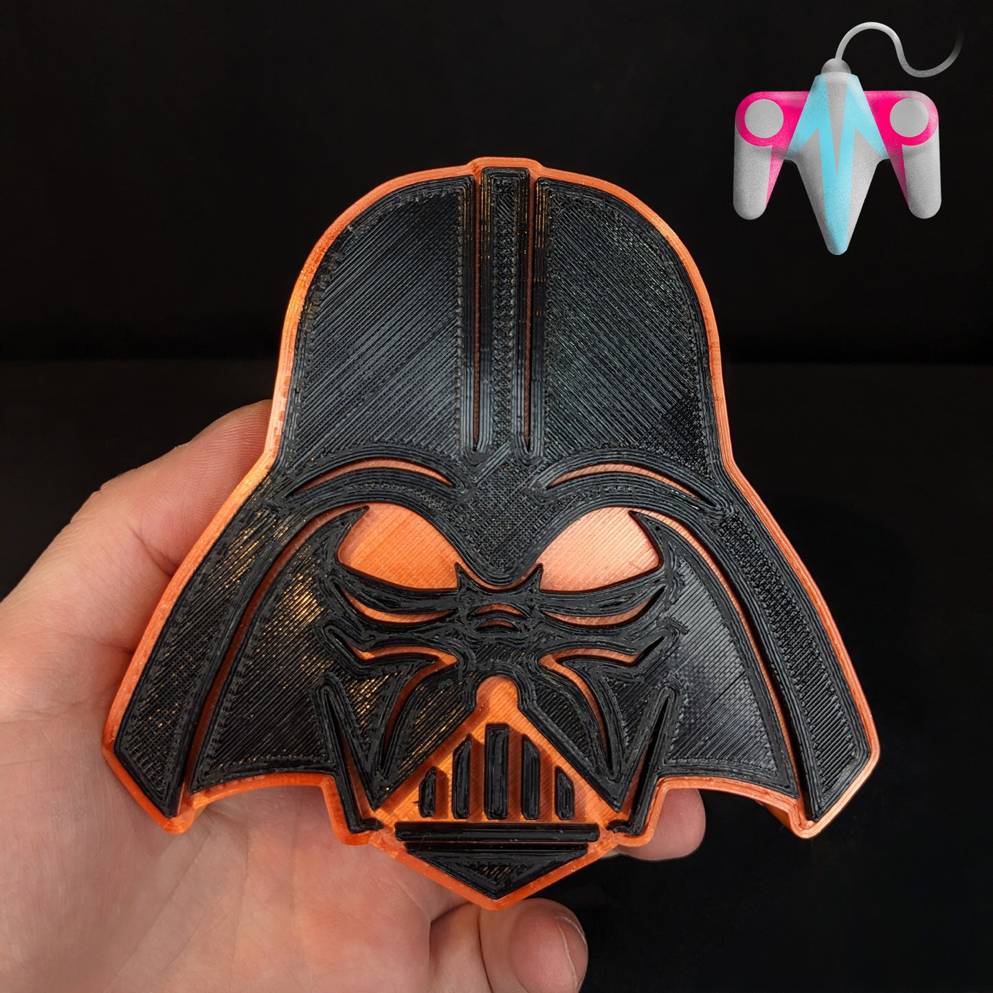 3D Printed Sith Lord Plaque Wall/Shelf Decor (FREE SHIPPING)